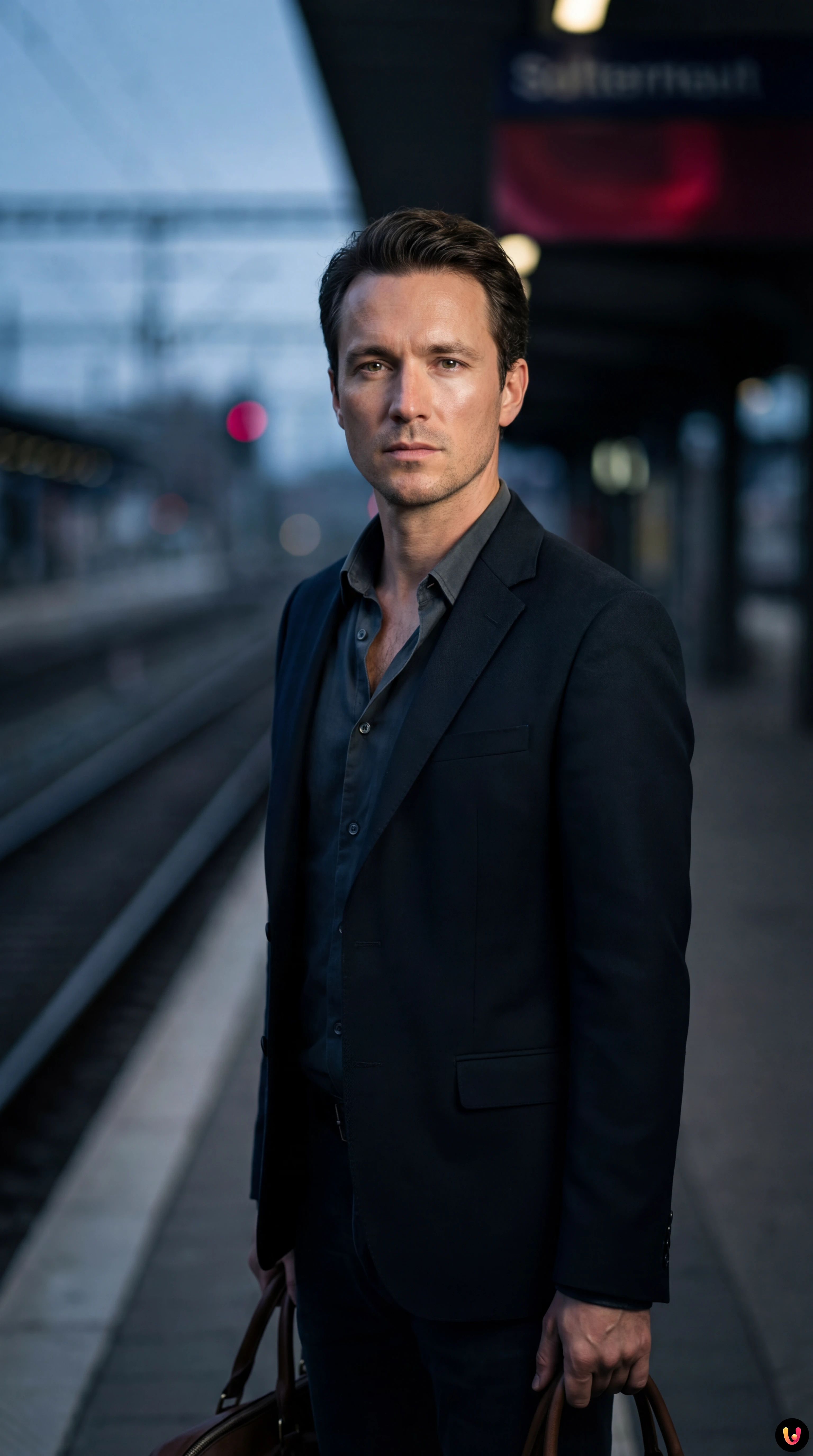 Agenti di polizia alla stazione di Bologna per le indagini sull'omicidio