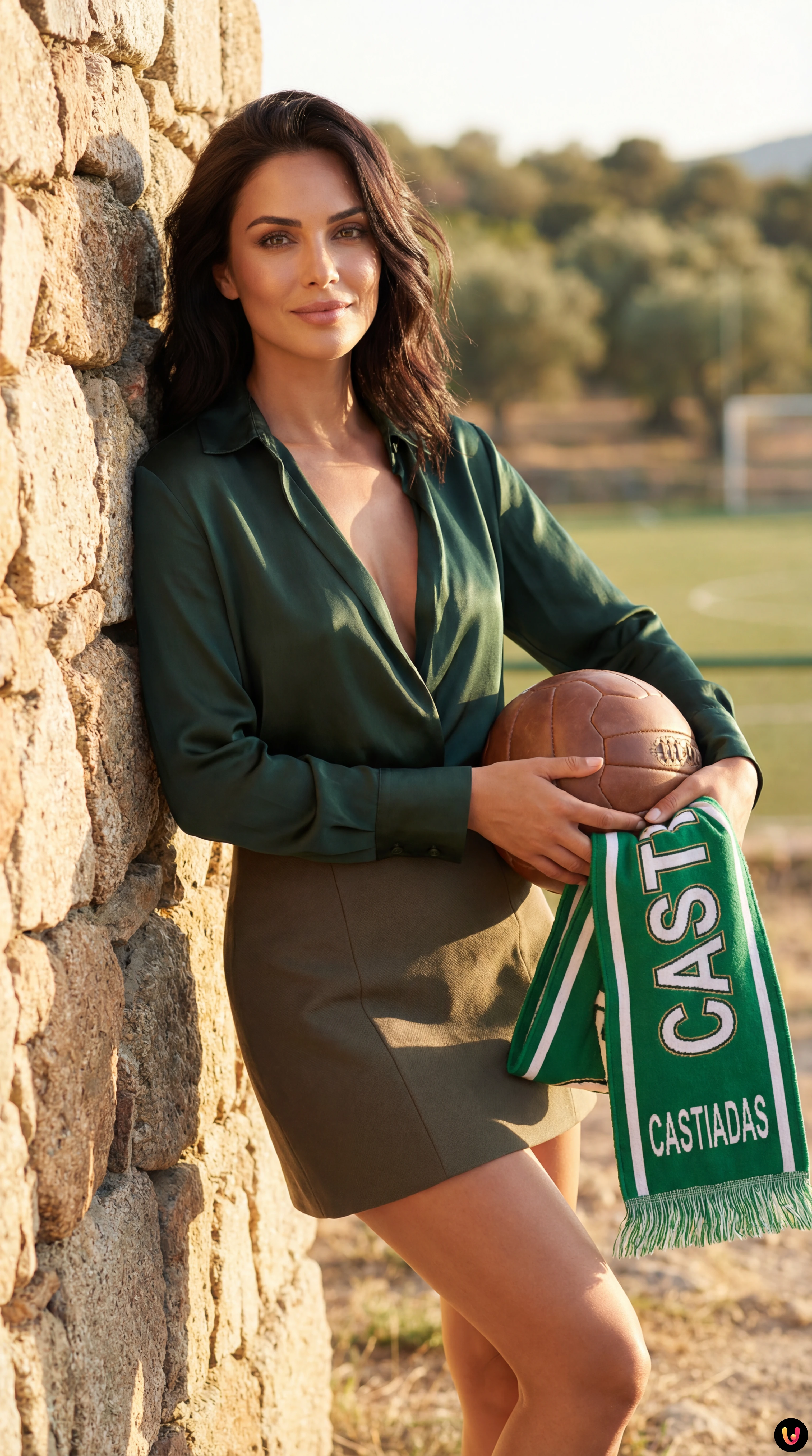 Giocatori del Castiadas esultano in campo dopo il gol vittoria