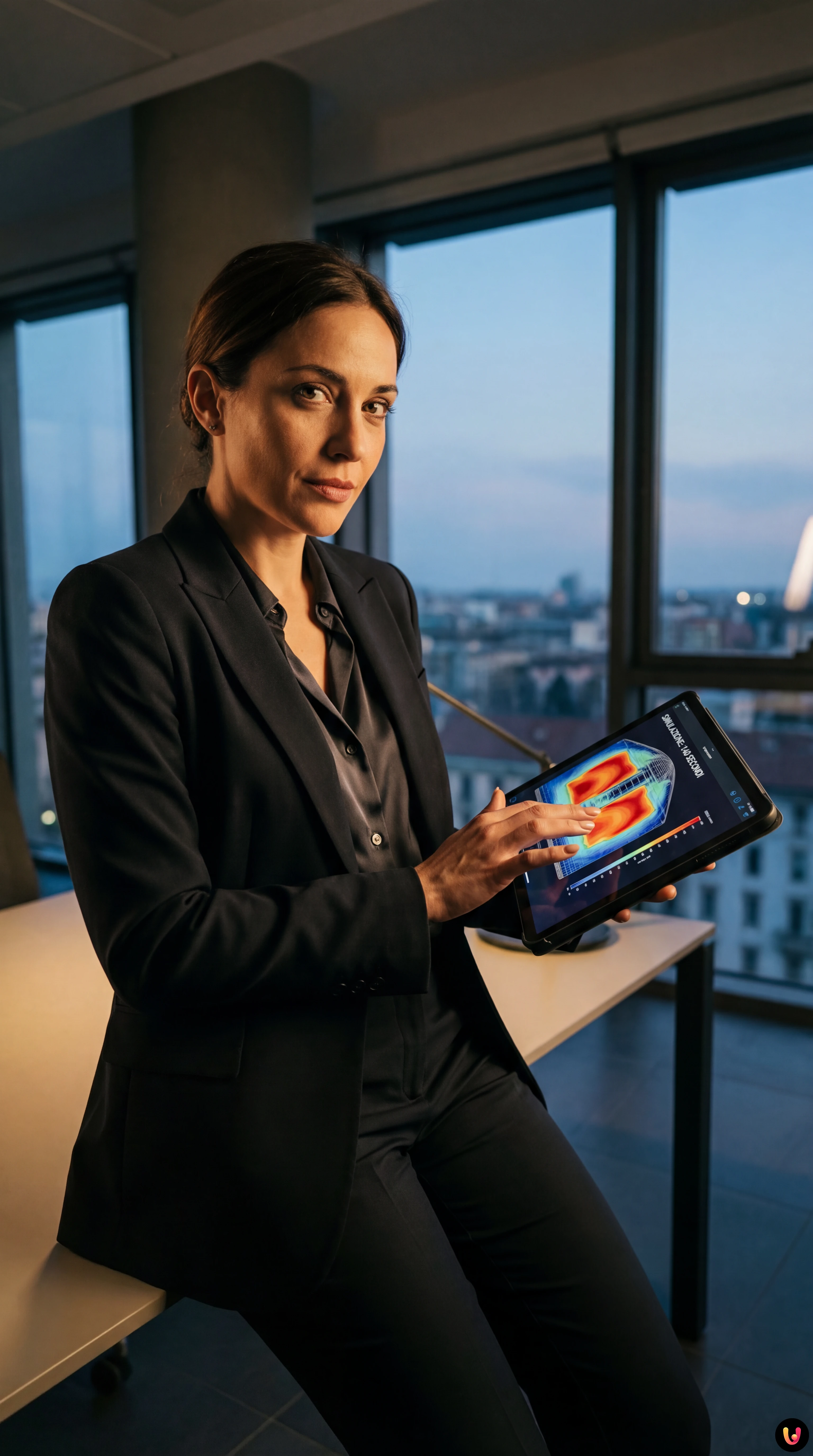 Soccorritori e mezzi di emergenza sul luogo della tragedia di Crans-Montana