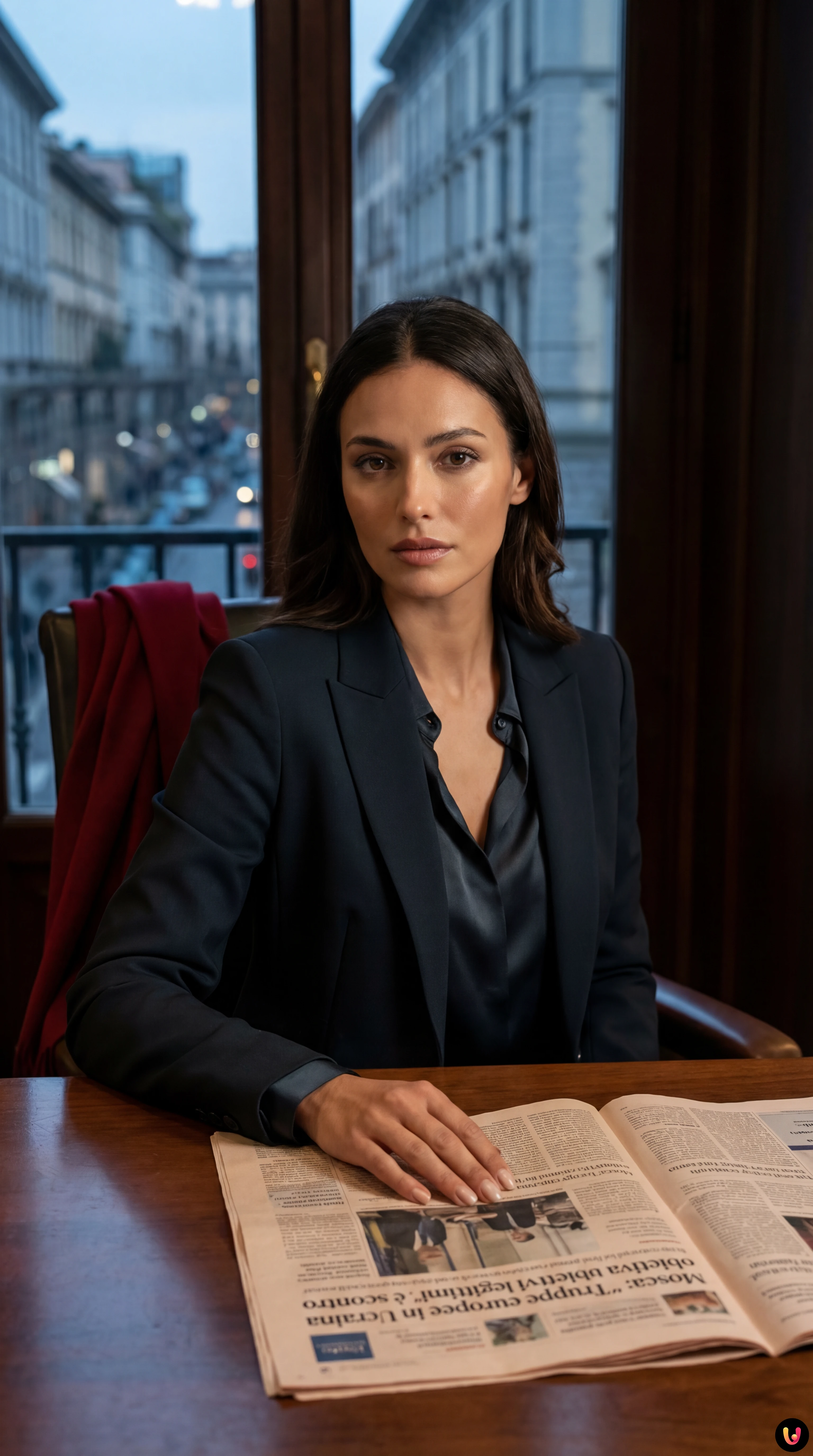 Bandiera russa sventola davanti alle mura del Cremlino a Mosca in un clima di tensione