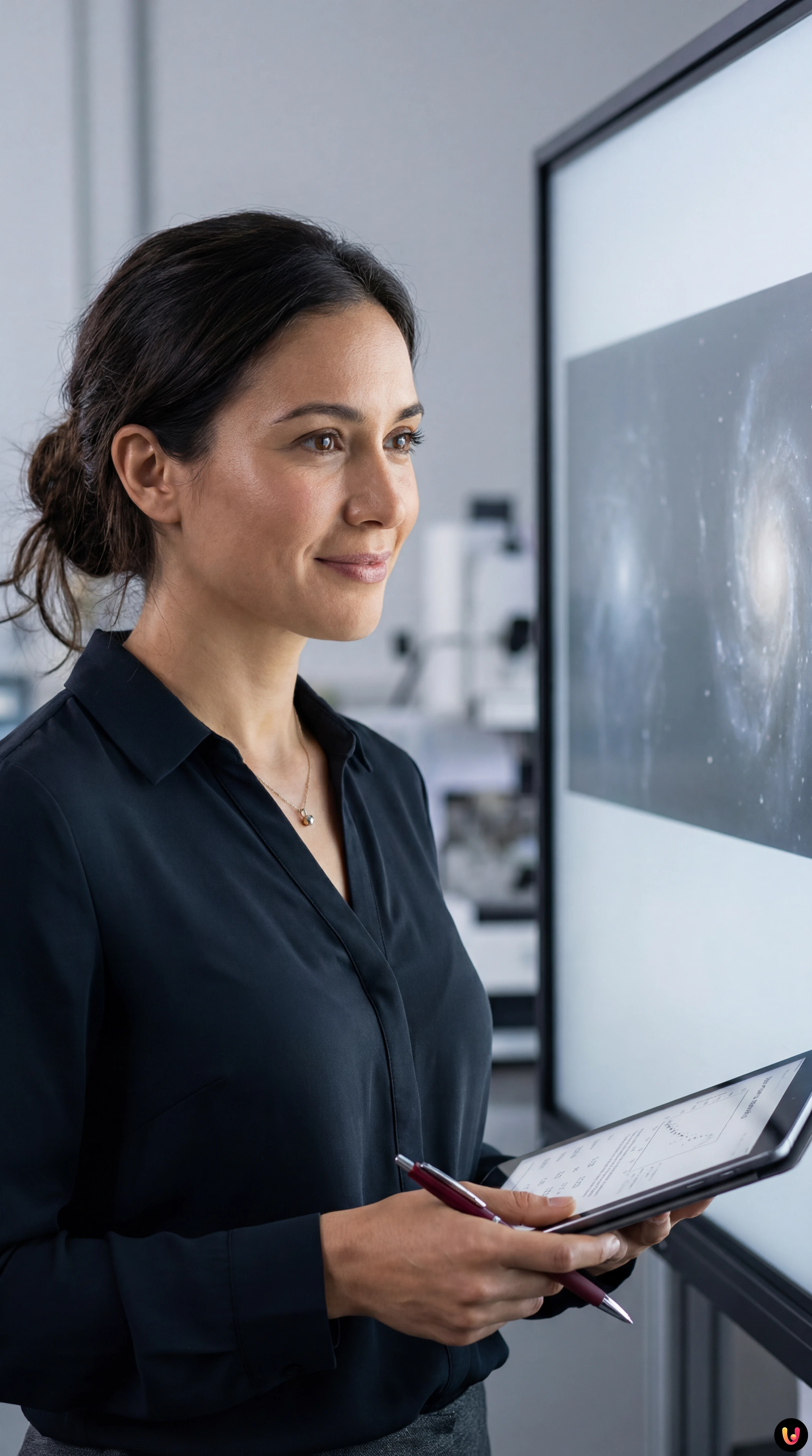 Rappresentazione della galassia fantasma Cloud-9 composta da gas e materia oscura nello spazio