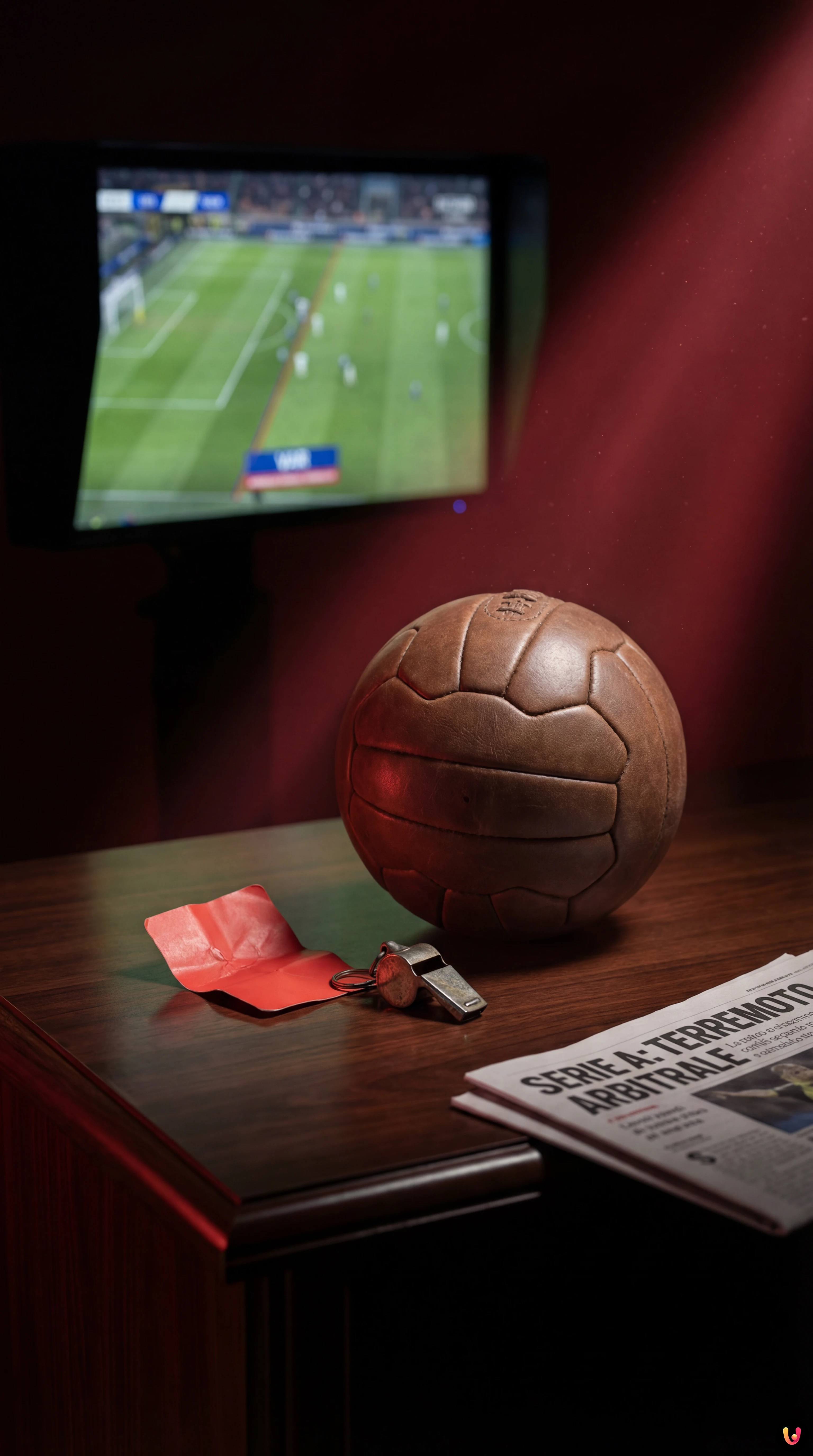 Arbitro Simone Sozza in campo durante la partita di Serie A Lazio-Fiorentina