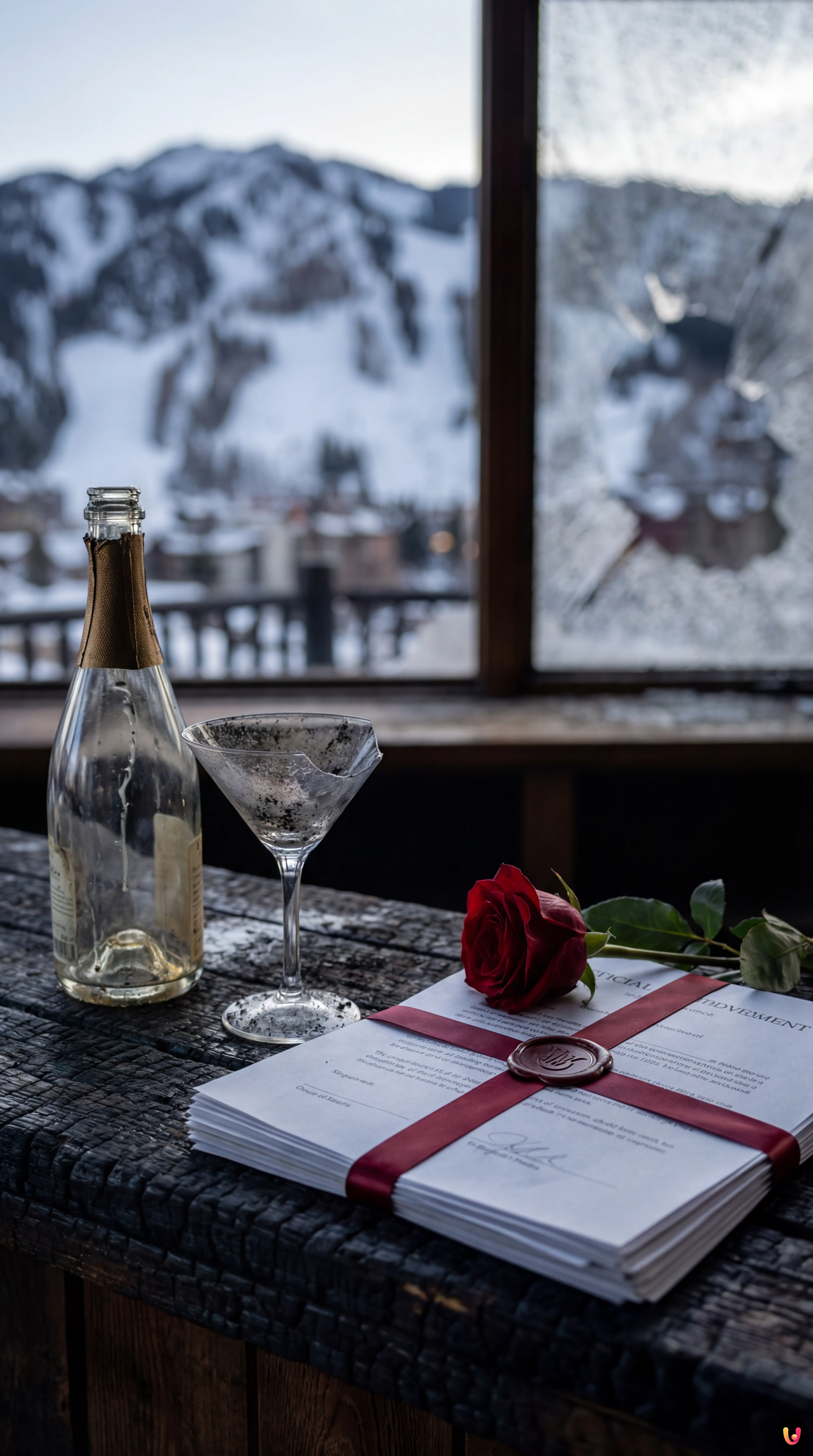 Esterno del tribunale di Sion presidiato dalla polizia svizzera