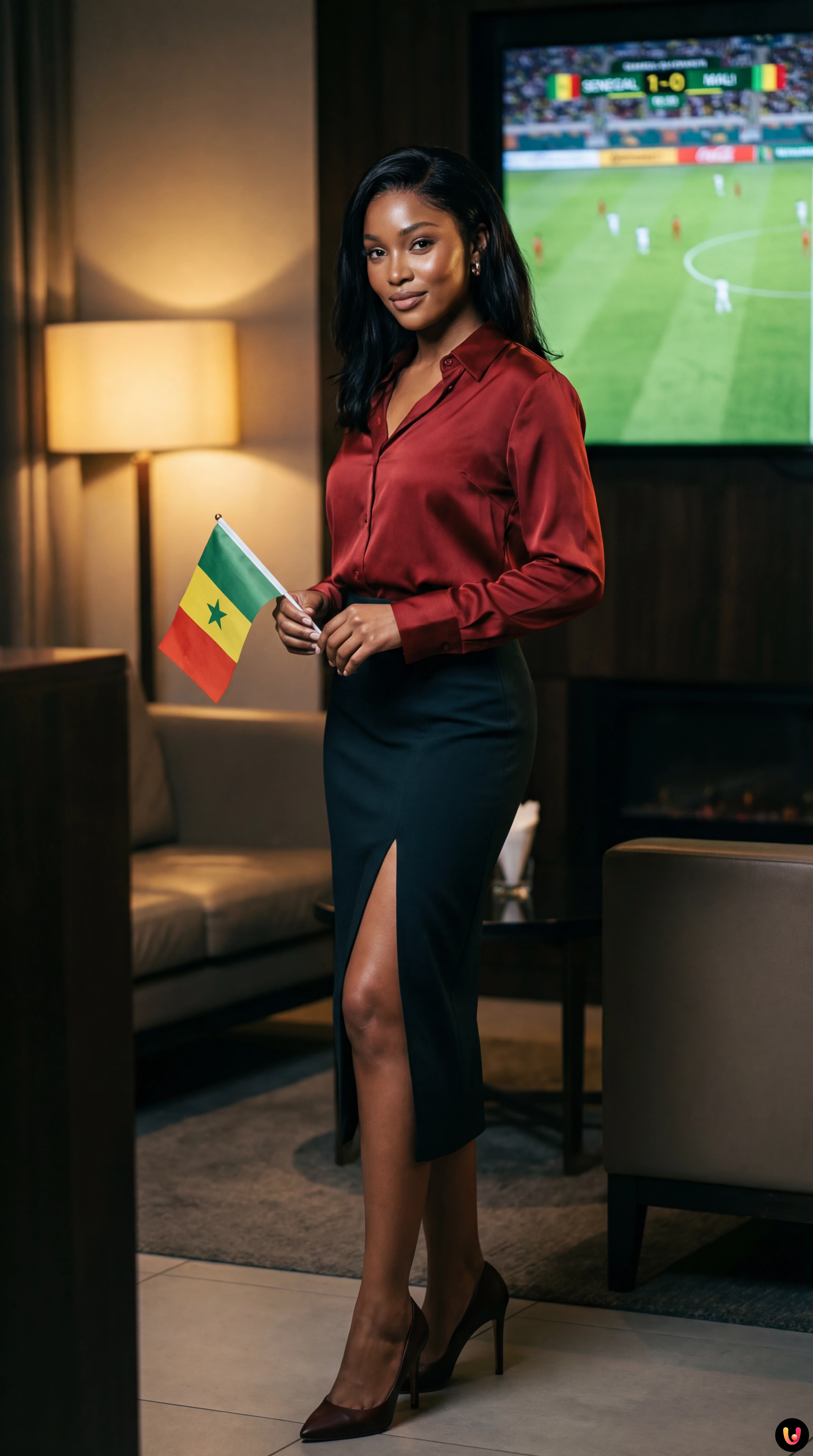 Iliman Ndiaye esulta dopo il gol decisivo contro il Mali in Coppa d'Africa