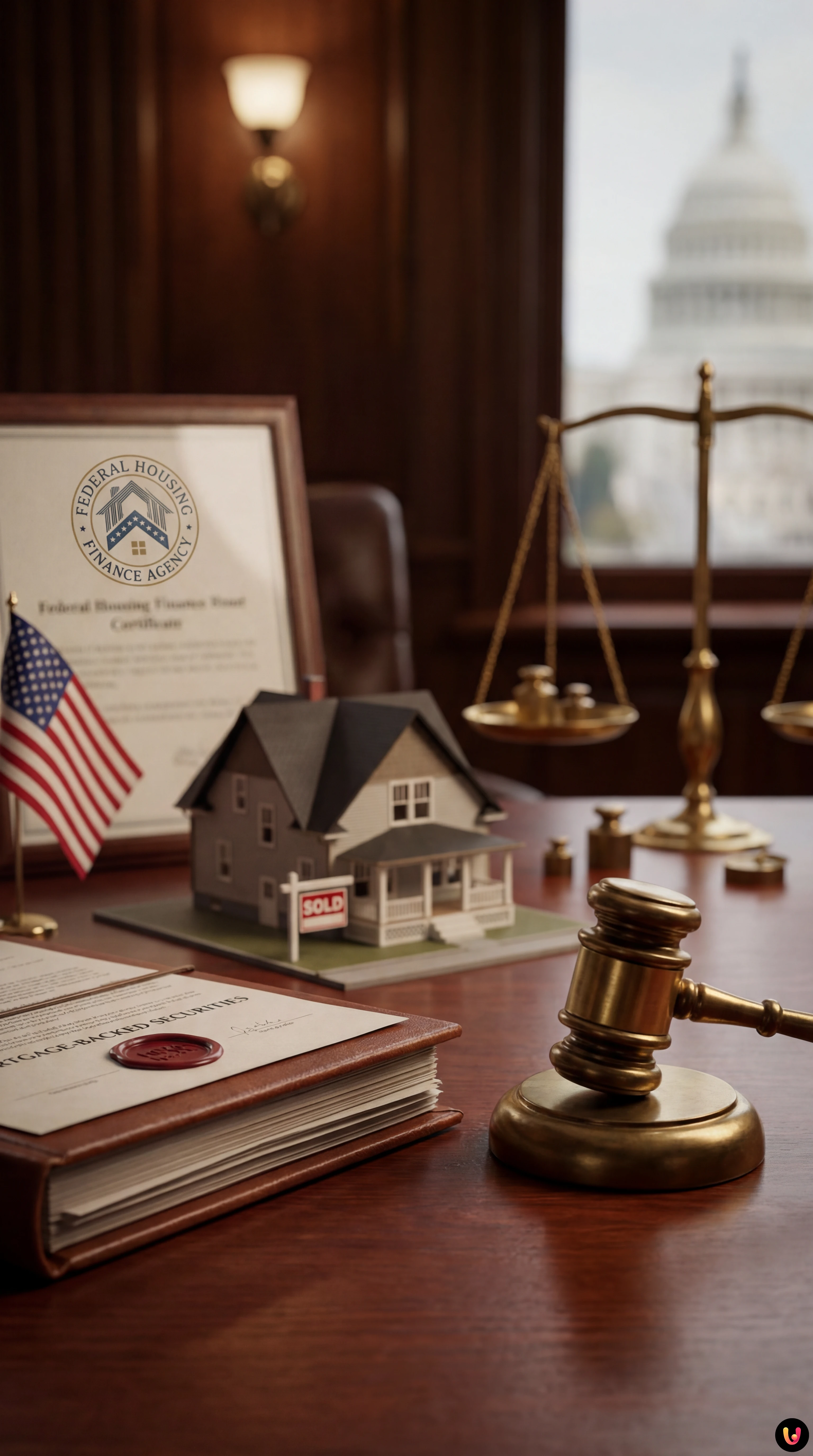 Grafico finanziario in calo con silhouette di Donald Trump e dollari sullo sfondo.