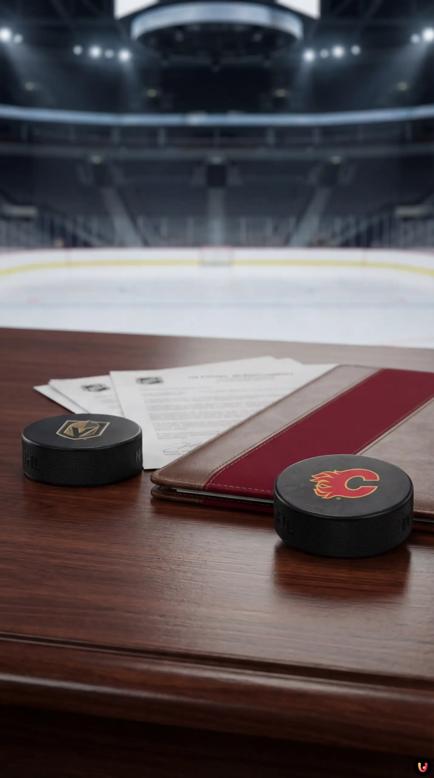 Rasmus Andersson sous le maillot des Flames de Calgary sur la glace