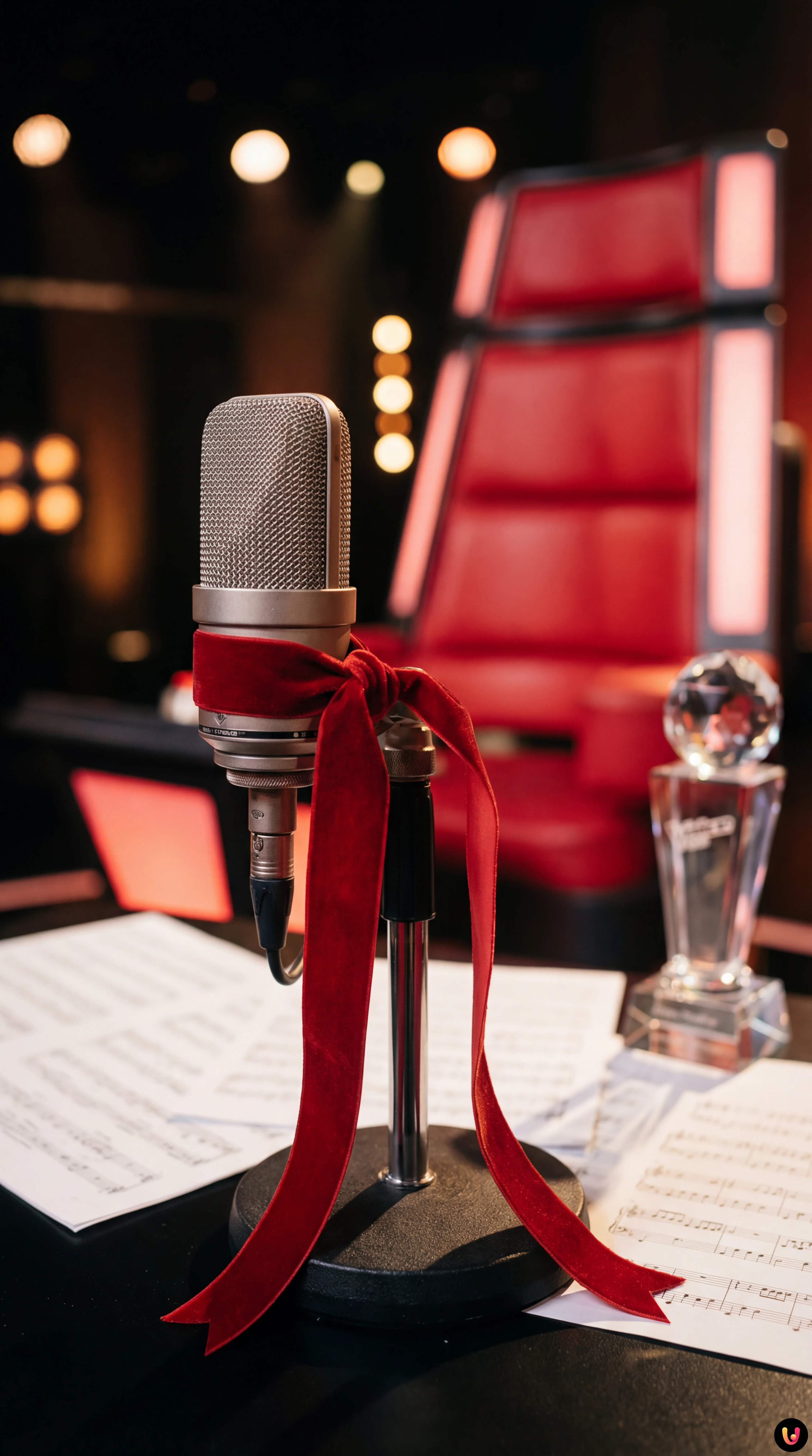 Arisa commossa sulla poltrona rossa di The Voice Kids 2026