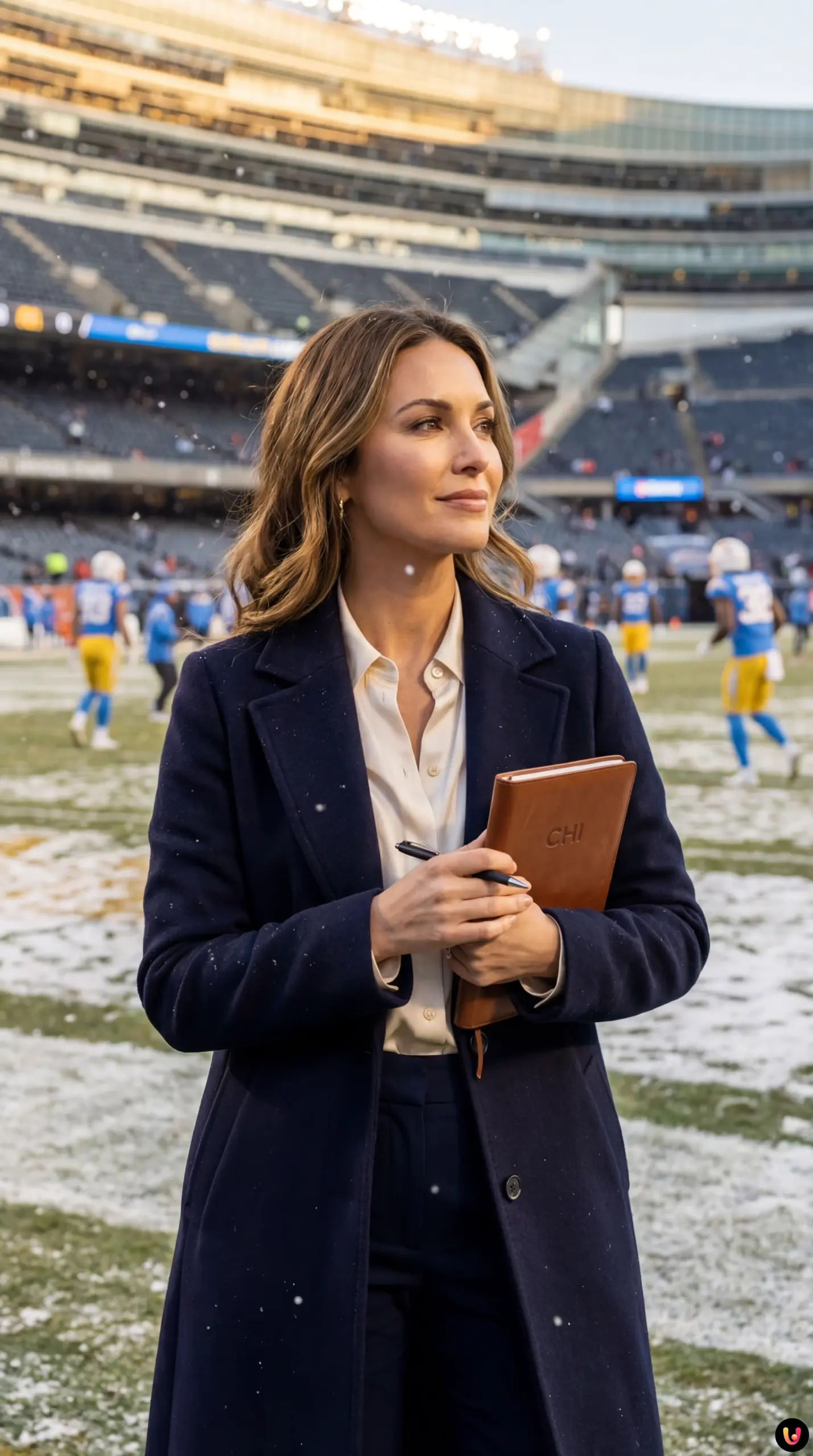 Chicago Bears receiver DJ Moore runs a route during the NFC Divisional Round game.