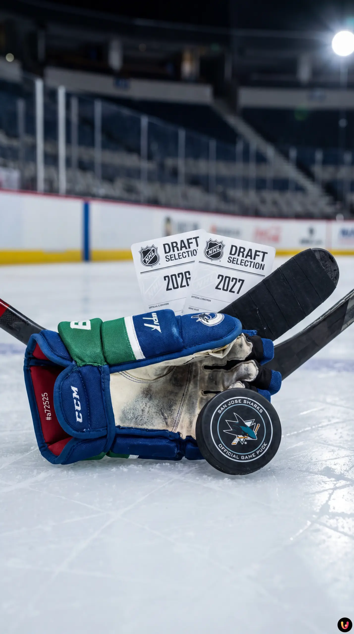 Kiefer Sherwood skating on the ice during an NHL game.