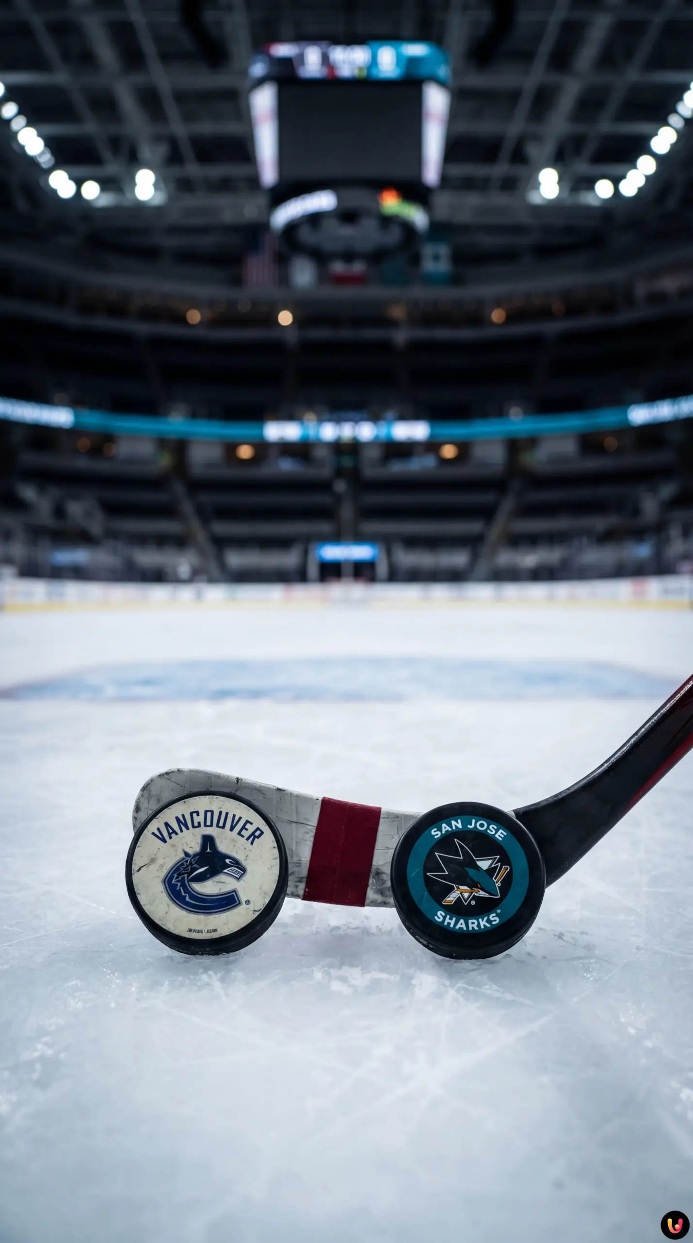 Kiefer Sherwood, attaquant de la NHL, lors d'un match.
