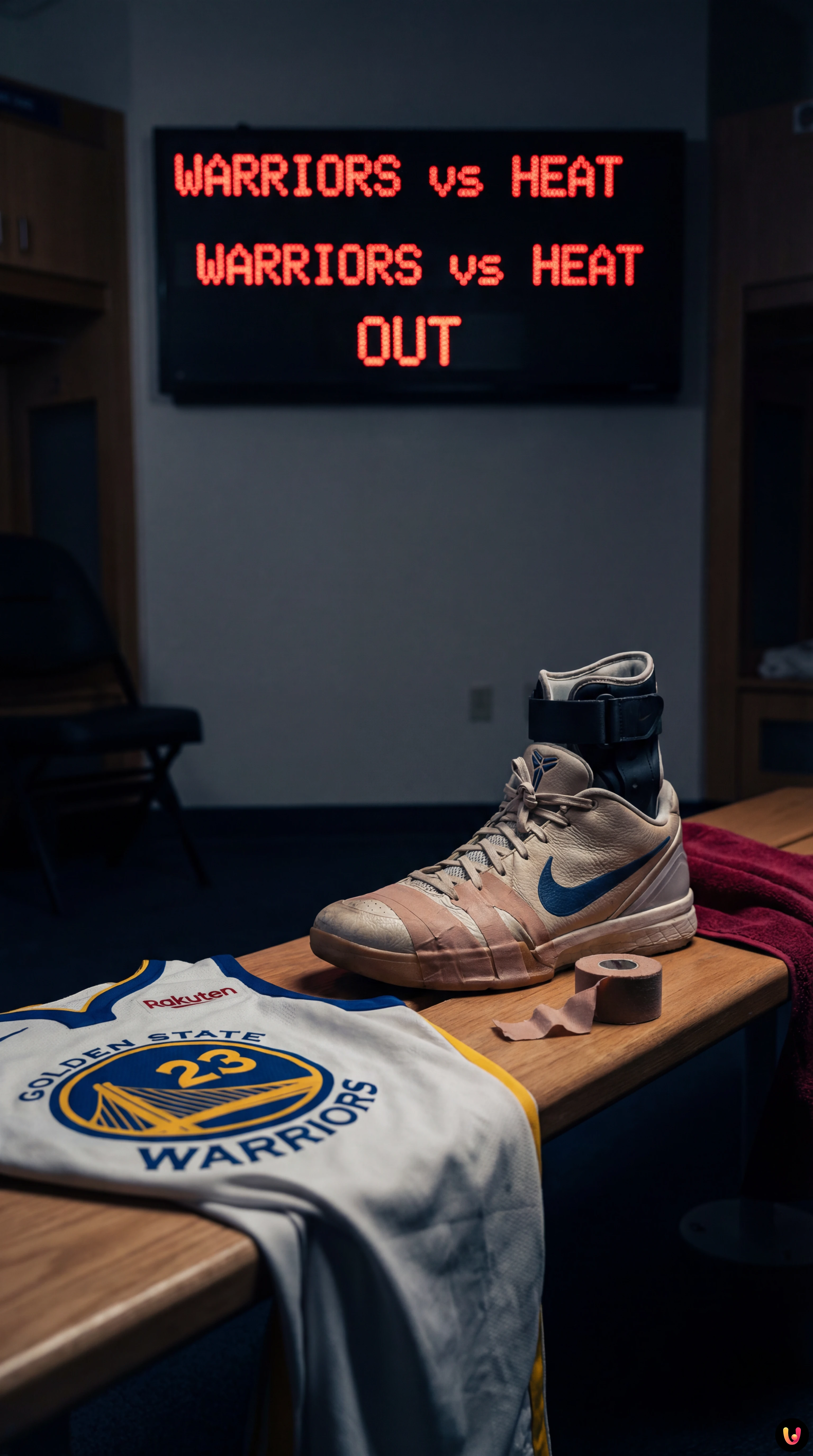 Draymond Green in Golden State Warriors uniform looking intense on the court