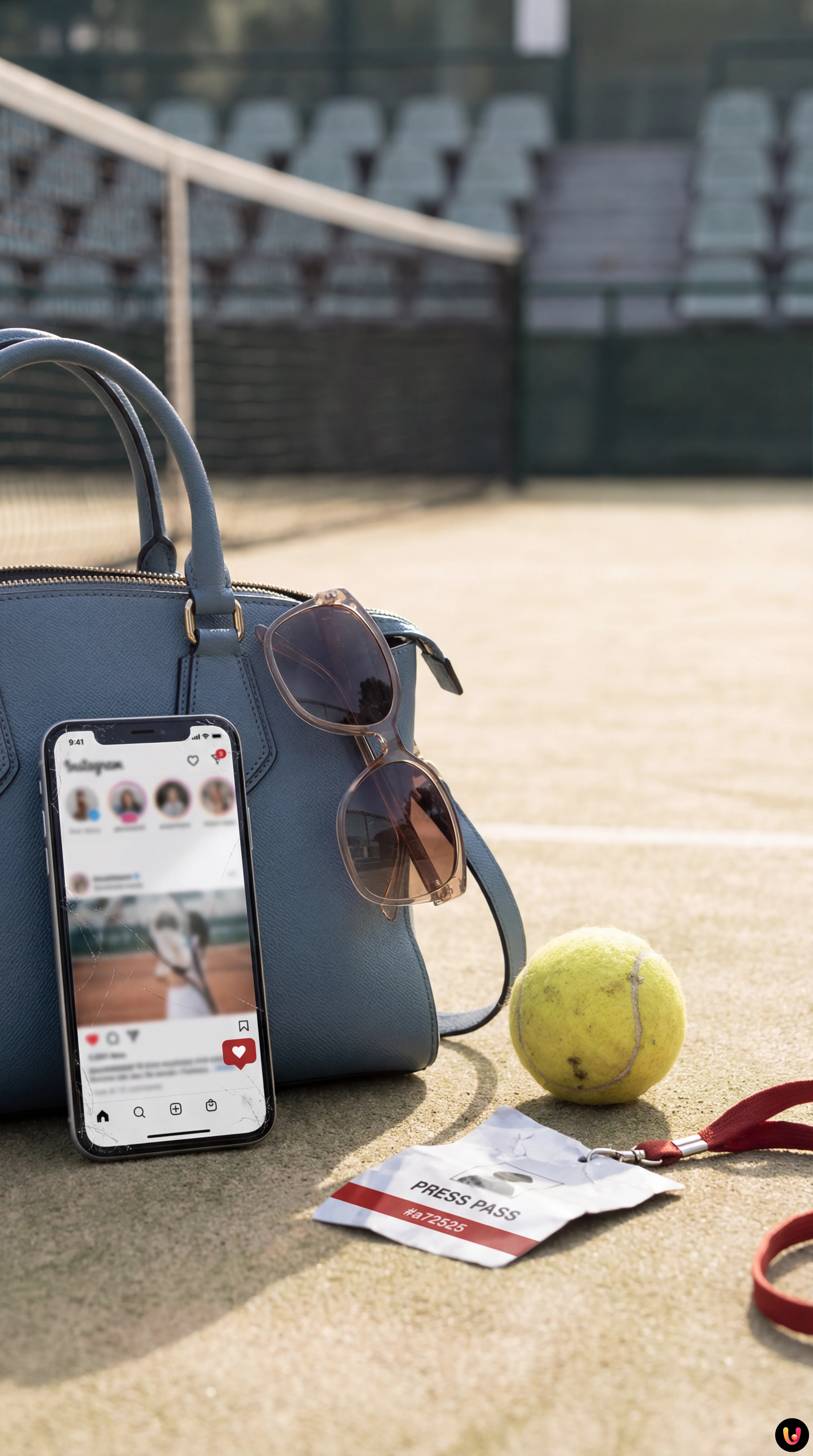 Morgan Riddle indossa un completo carta da zucchero agli Australian Open