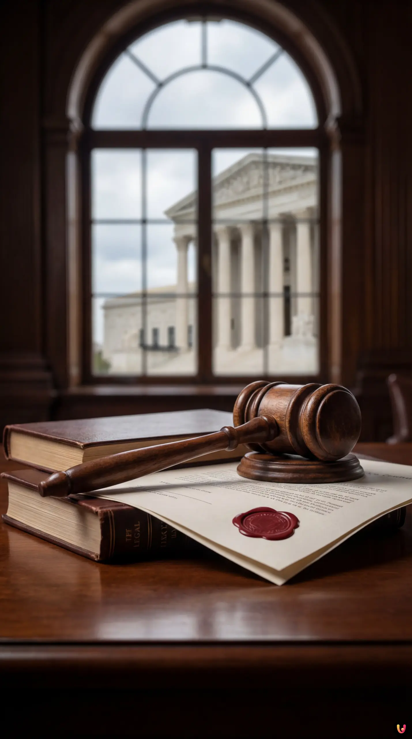 Exterior view of the US Supreme Court building in Washington DC