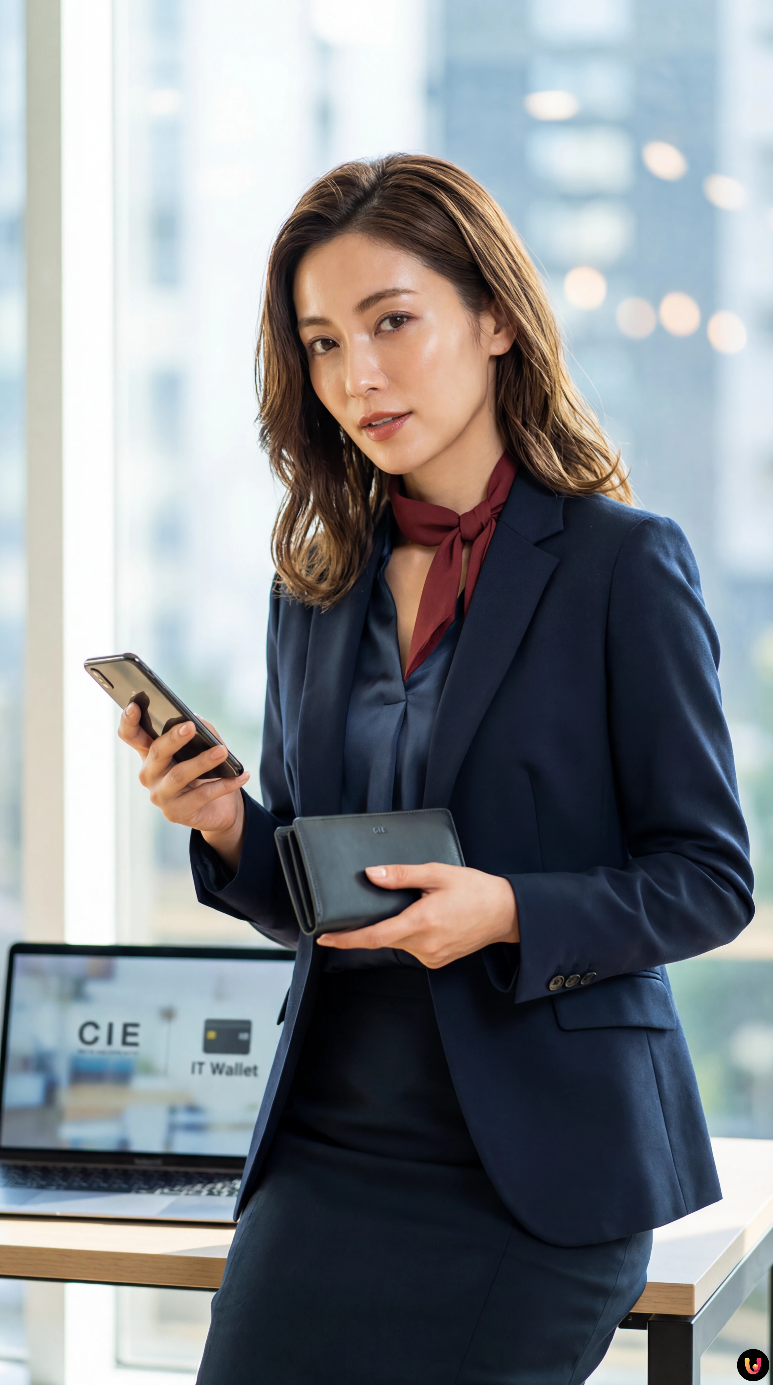 Smartphone con app per identit&agrave; digitale SPID e Carta d'Identit&agrave; Elettronica