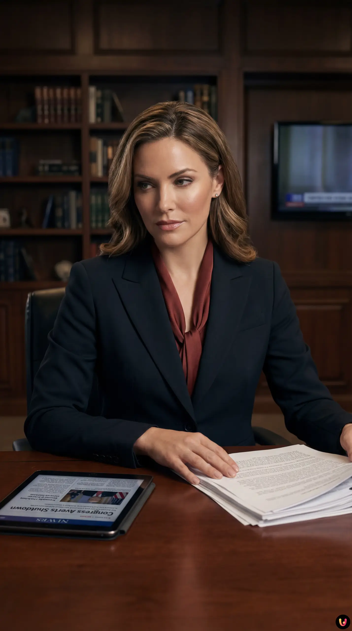 US Capitol building dome against a blue sky during budget negotiations.