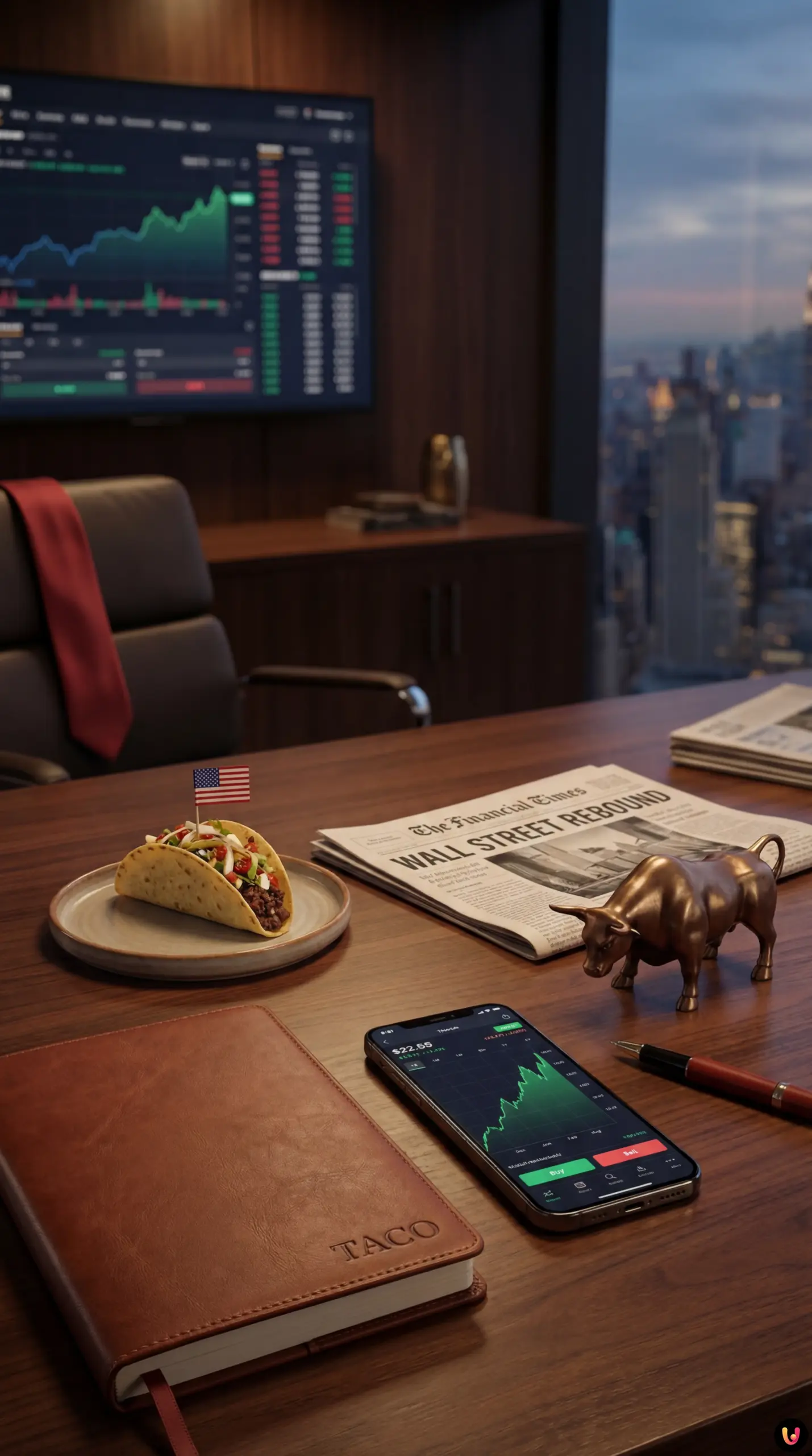 Bourse : Le Dow Jones bondit de 550 points, la strat&eacute;gie &laquo; TACO &raquo; enflamme Wall Street