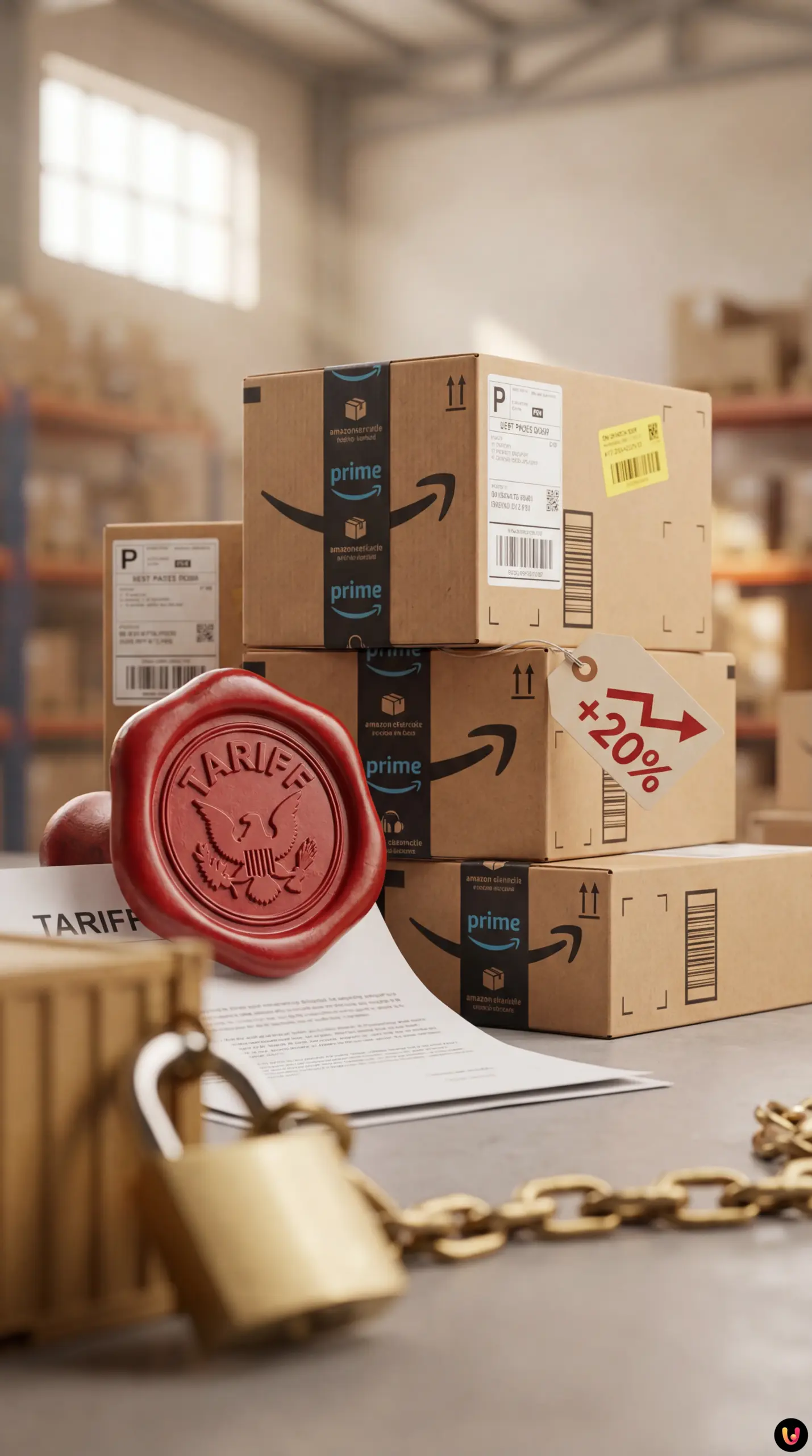 Andy Jassy analyse la hausse des prix Amazon li&eacute;e aux taxes douani&egrave;res