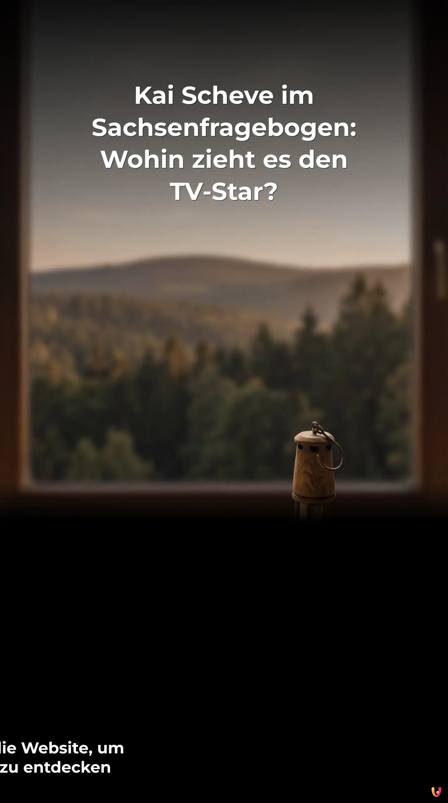 Schauspieler Kai Scheve, bekannt aus dem Erzgebirgskrimi, bei einem Interviewtermin.