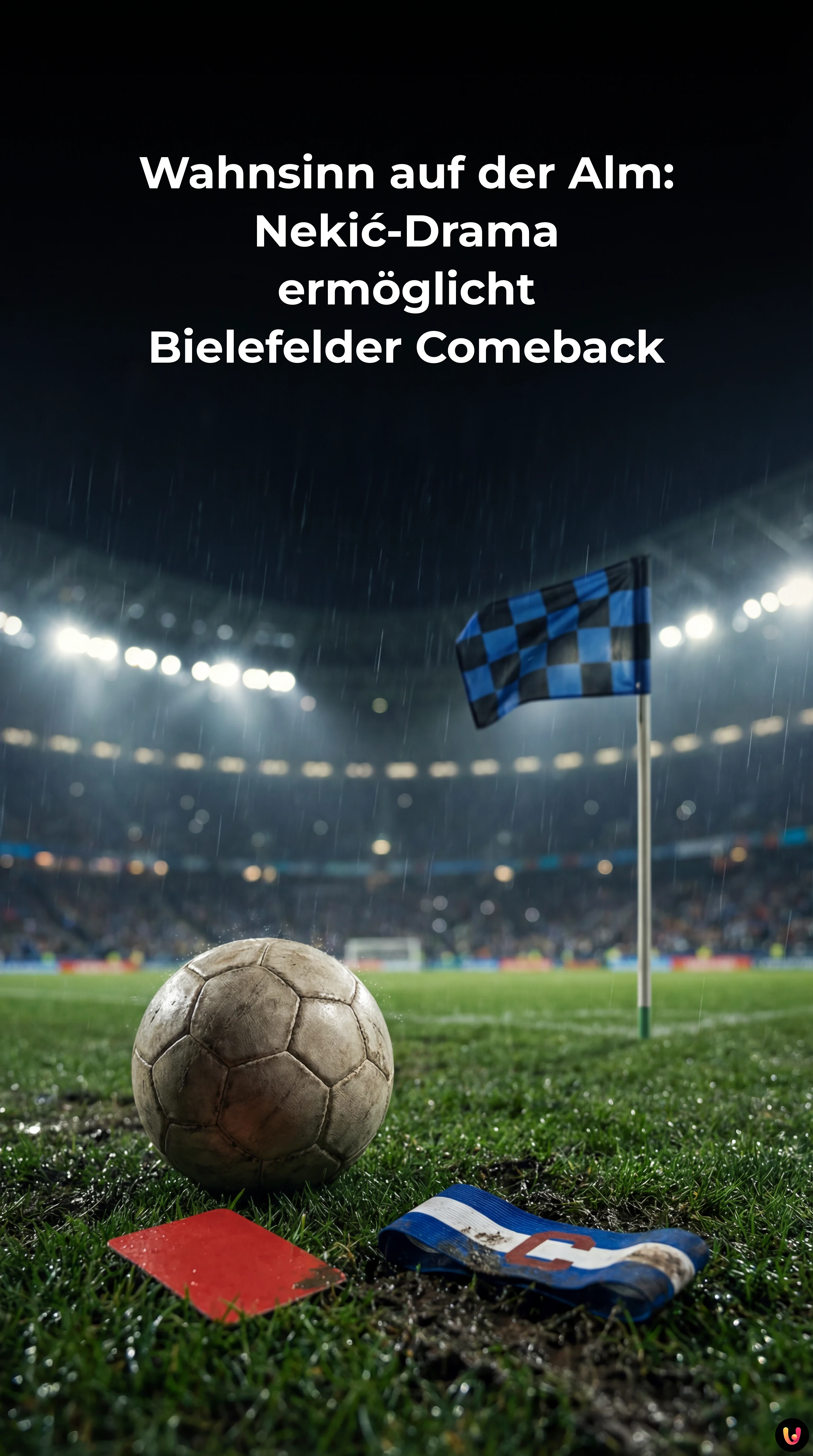 Zweikampf zwischen Arminia Bielefeld und Holstein Kiel in der Sch&uuml;coArena