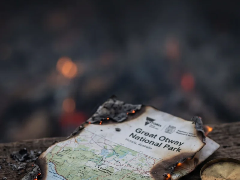 Pinterest: Bushfire Jumps Containment Lines in Victoria's Otways as Heatwave Intensifies