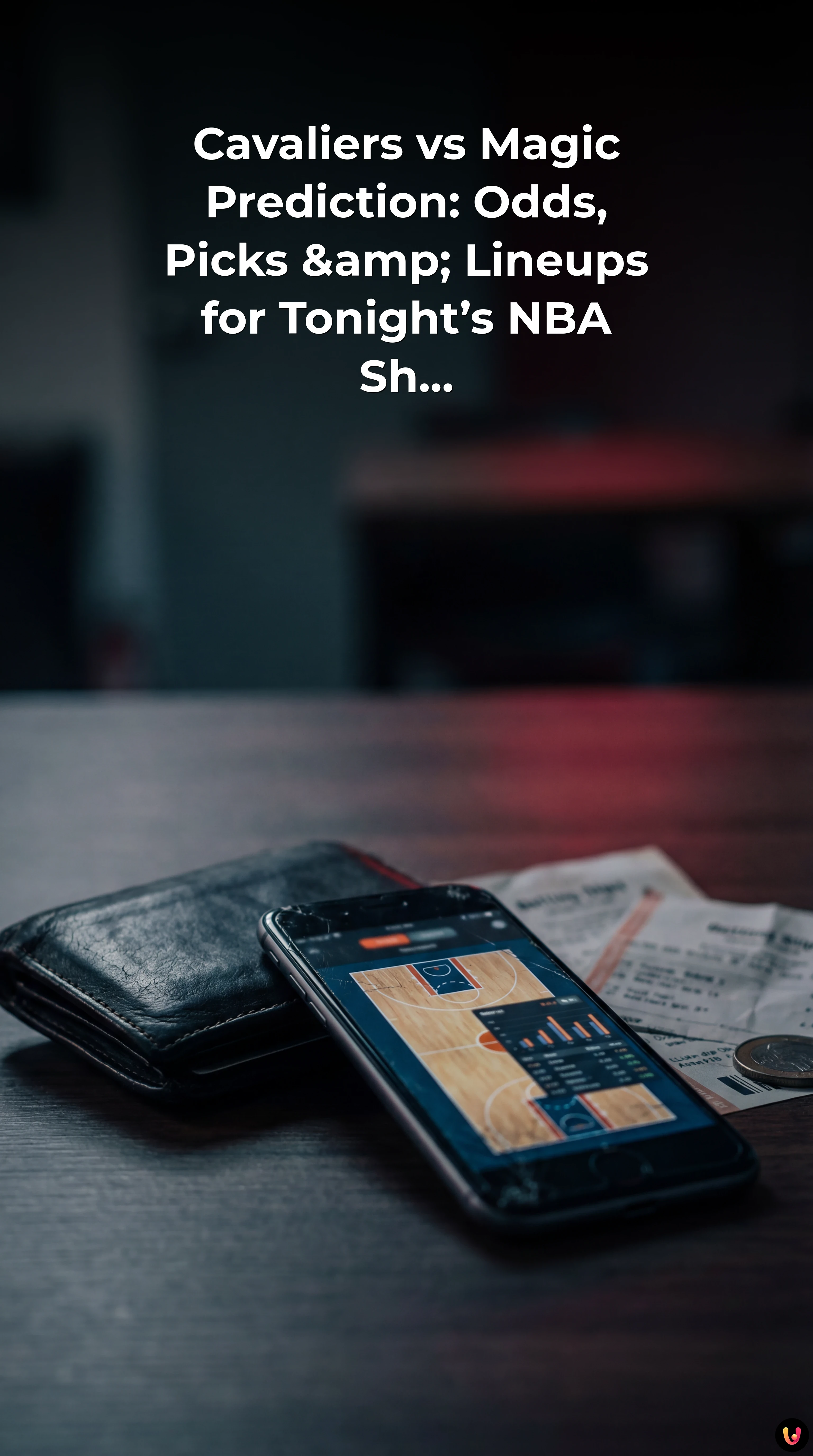 Cleveland Cavaliers vs Orlando Magic NBA basketball game action at the Kia Center.