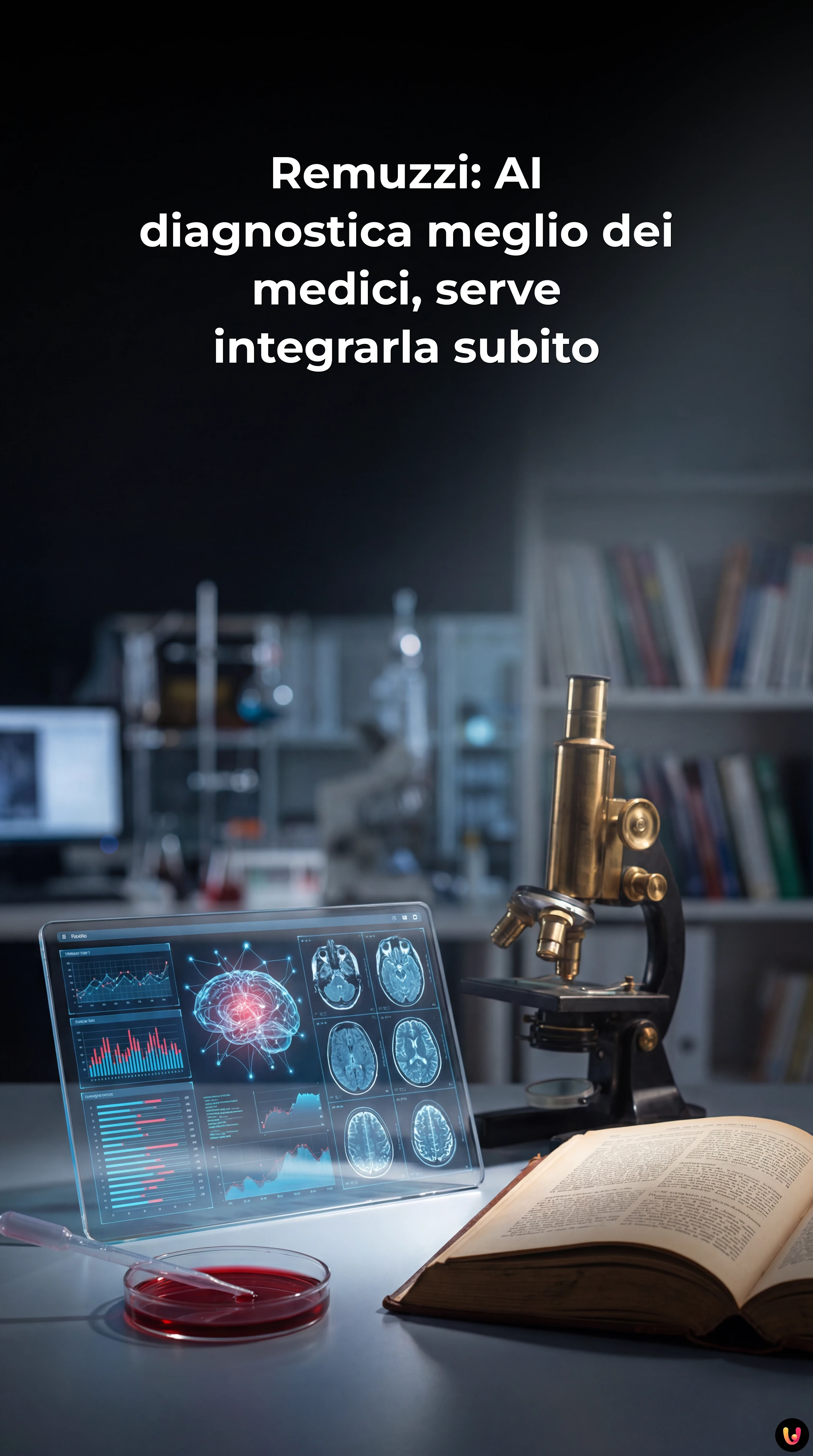 Tecnologia medica avanzata con interfaccia di intelligenza artificiale per diagnosi cliniche