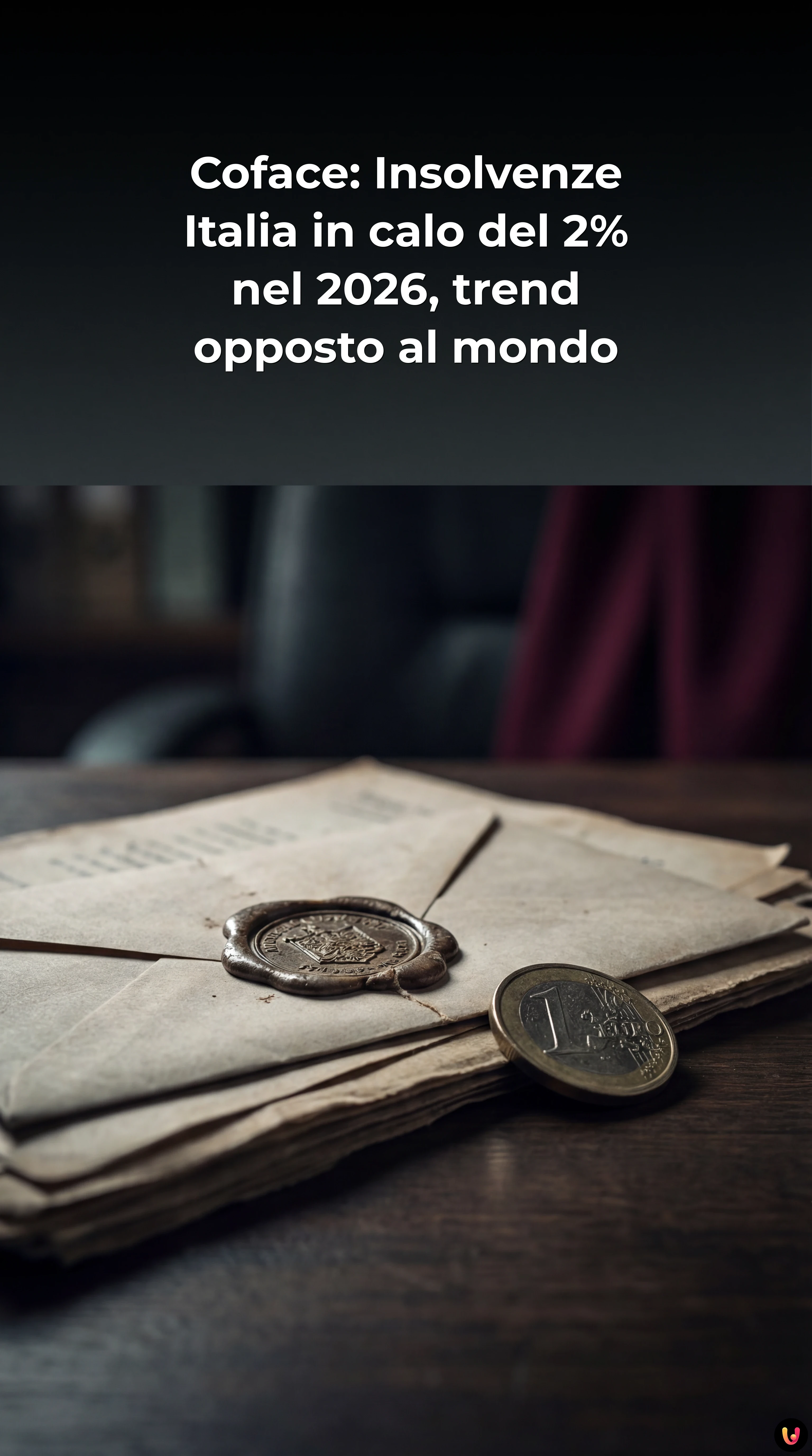 Analisi finanziaria report Coface su insolvenze imprese 2026