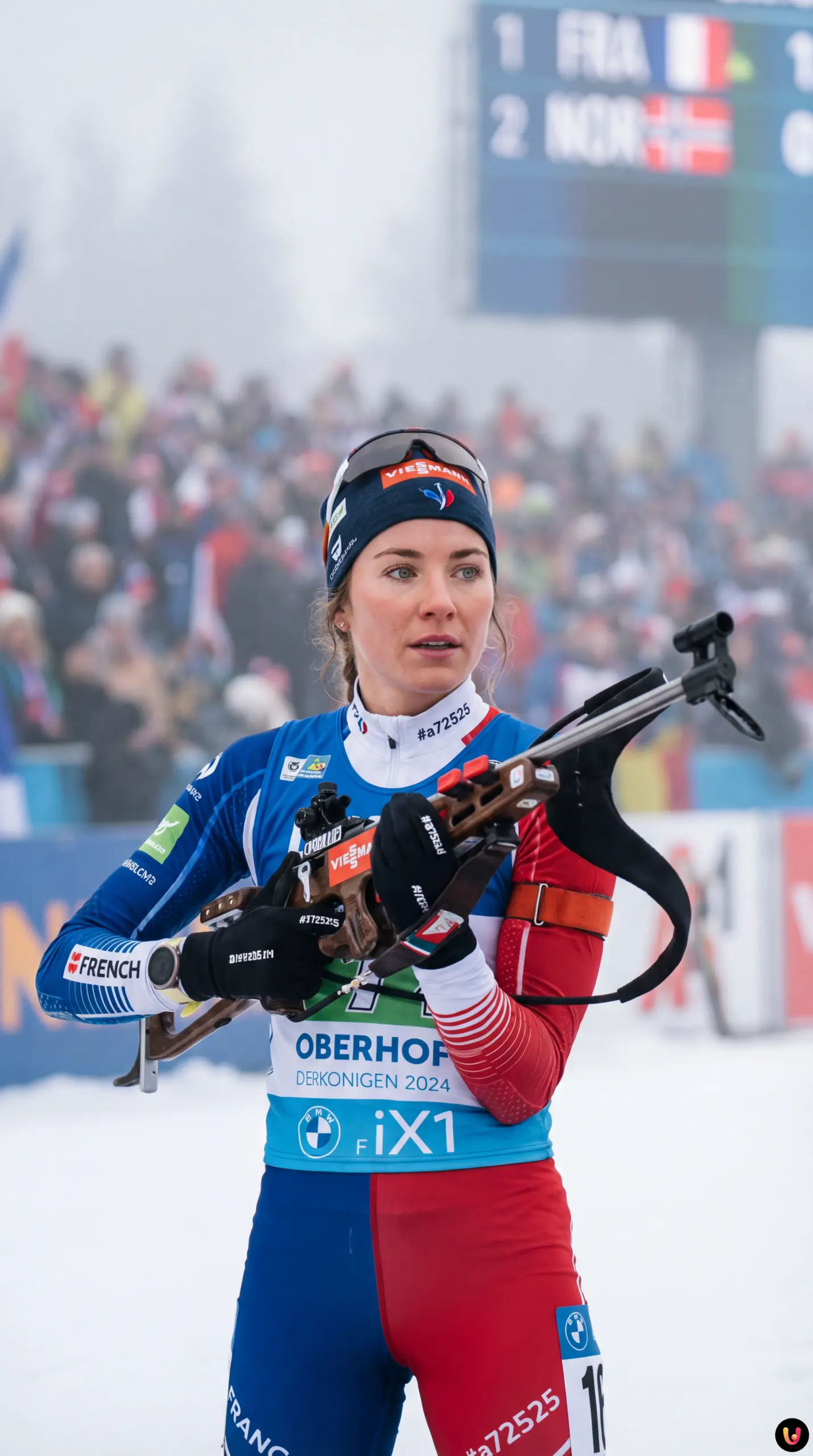 Biathlon Oberhof : Le duel France-Norv&egrave;ge enflamme le relais hommes