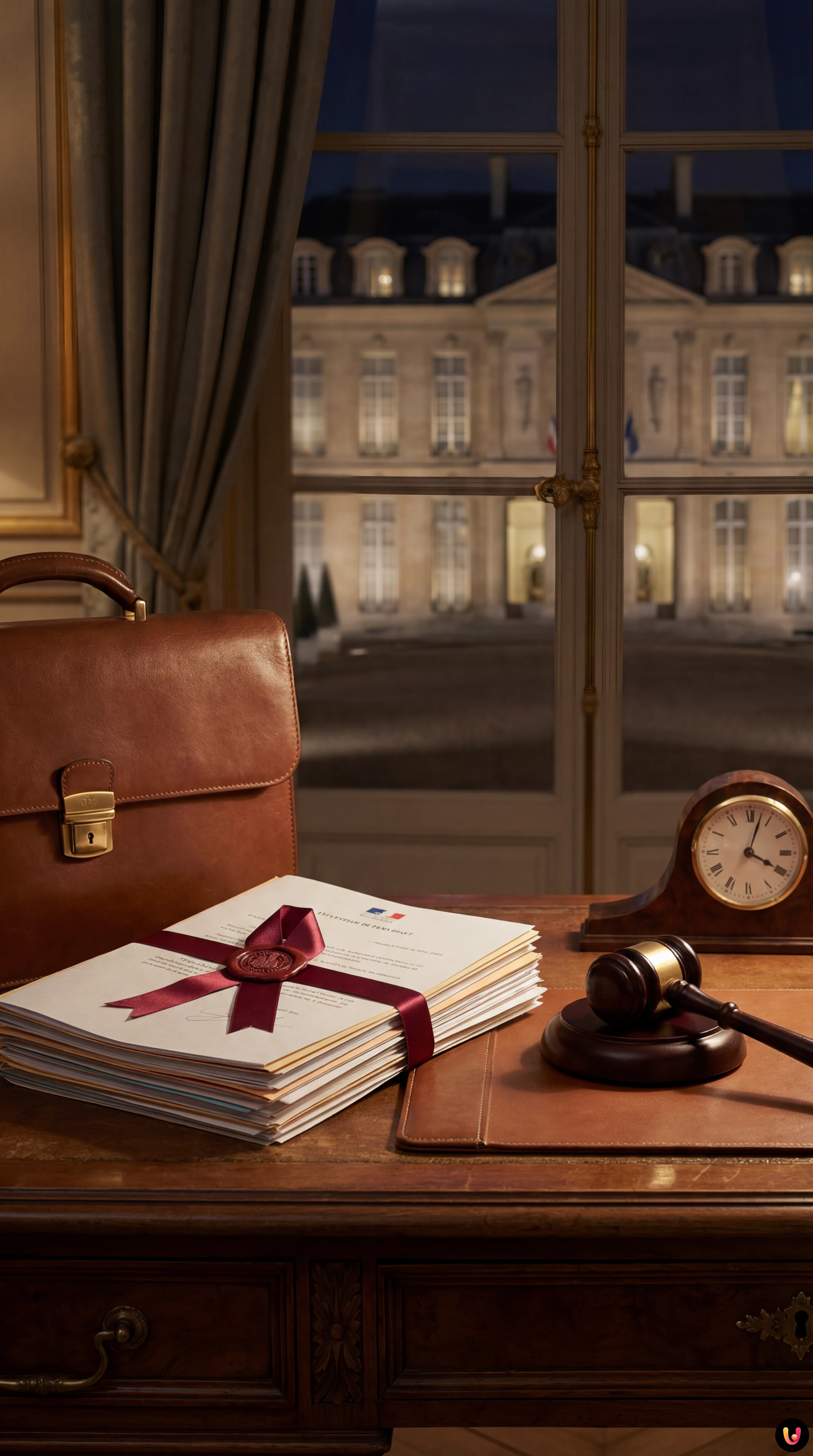 Emmanuel Macron et S&eacute;bastien Lecornu face &agrave; la crise budg&eacute;taire 2026.