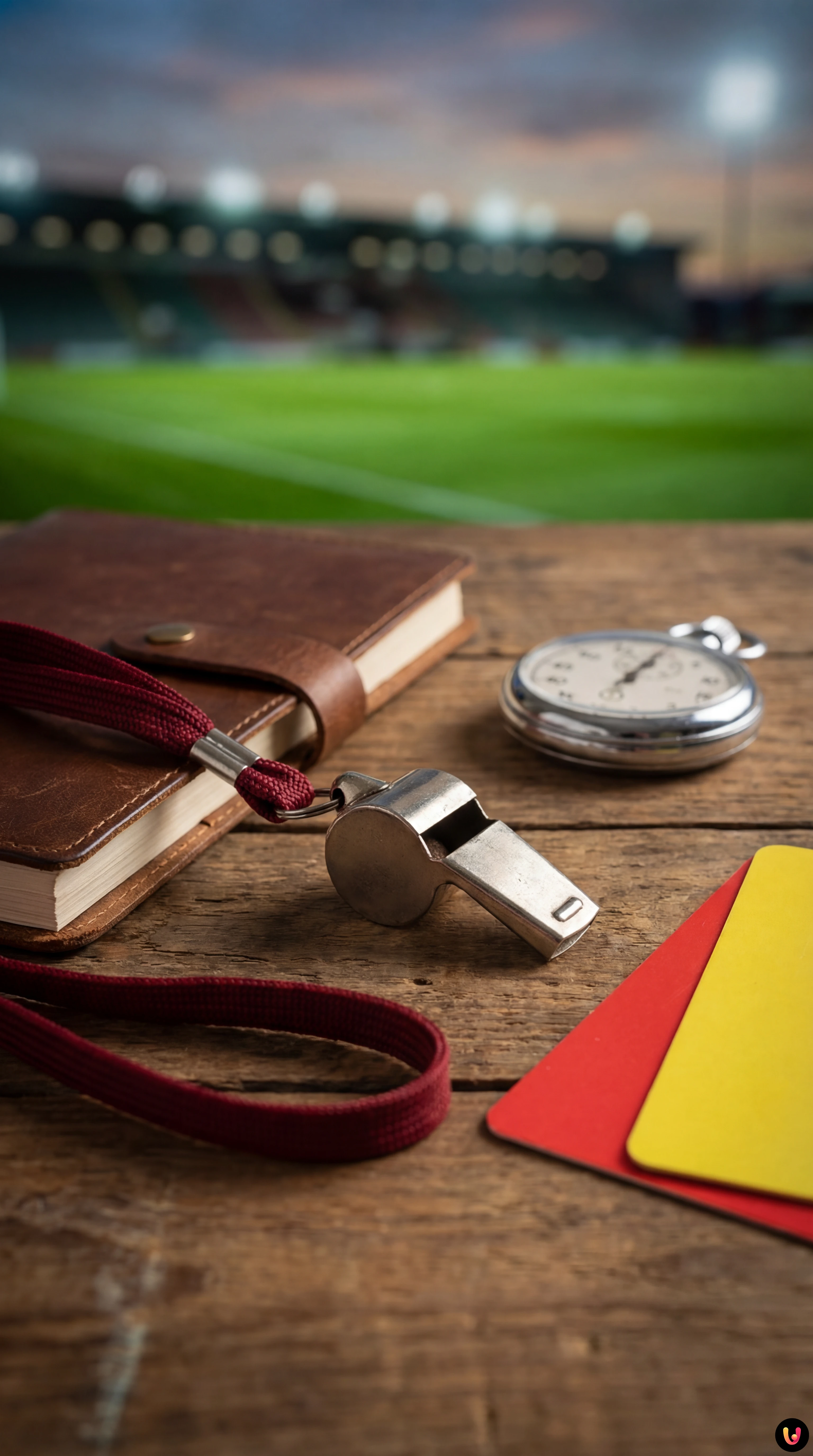 L'arbitre sénégalais Issa Sy dirigeant un match de football