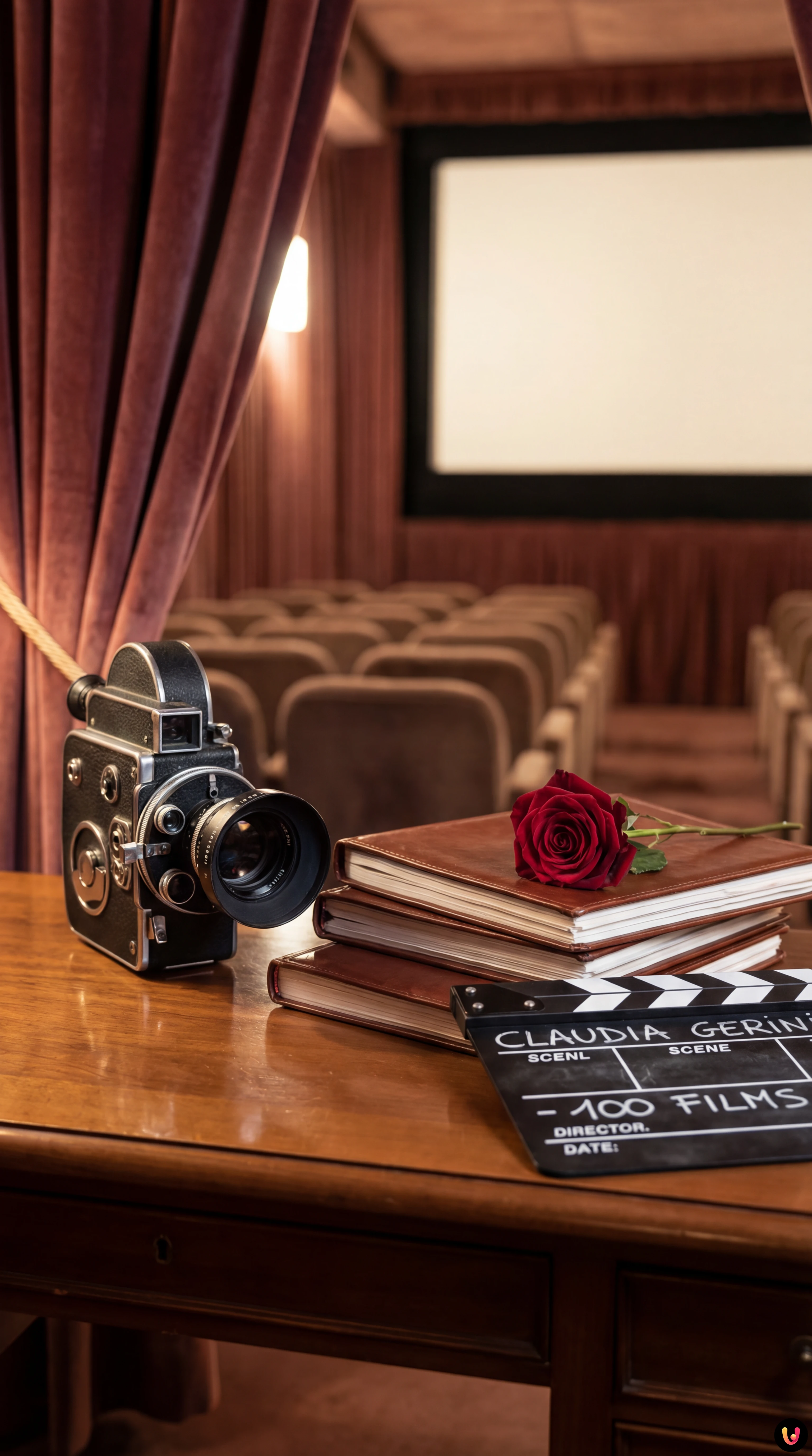 Primo piano di Claudia Gerini sorridente durante l'intervista a Verissimo
