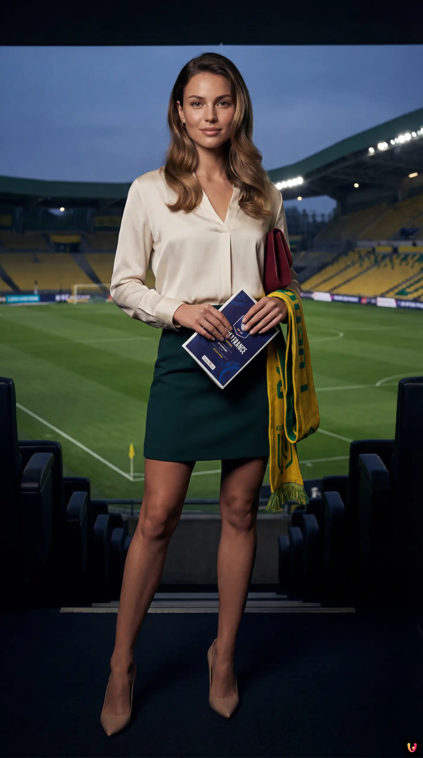 Match de Coupe de France entre le FC Nantes et l'OGC Nice au stade de la Beaujoire