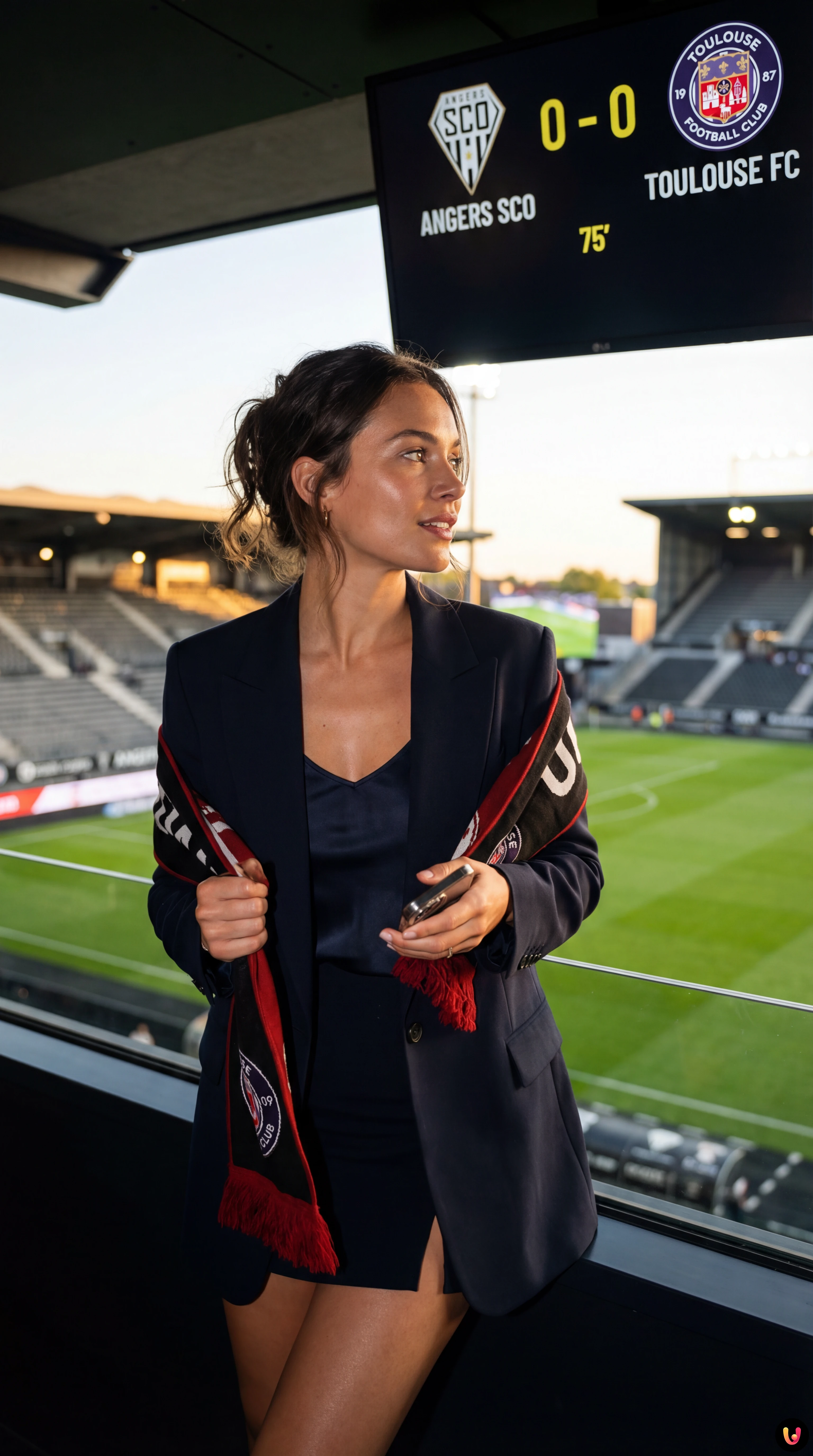 Duel intense entre joueurs d'Angers et Toulouse lors du match de Coupe de France.