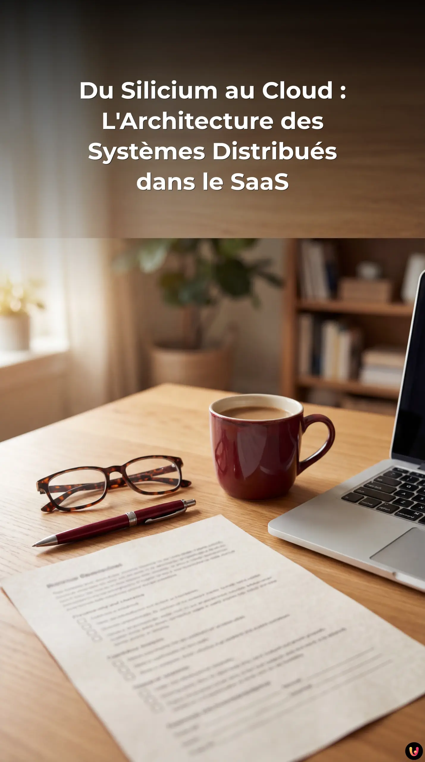 Sch&eacute;ma technique reliant un circuit int&eacute;gr&eacute; &agrave; une infrastructure Cloud.