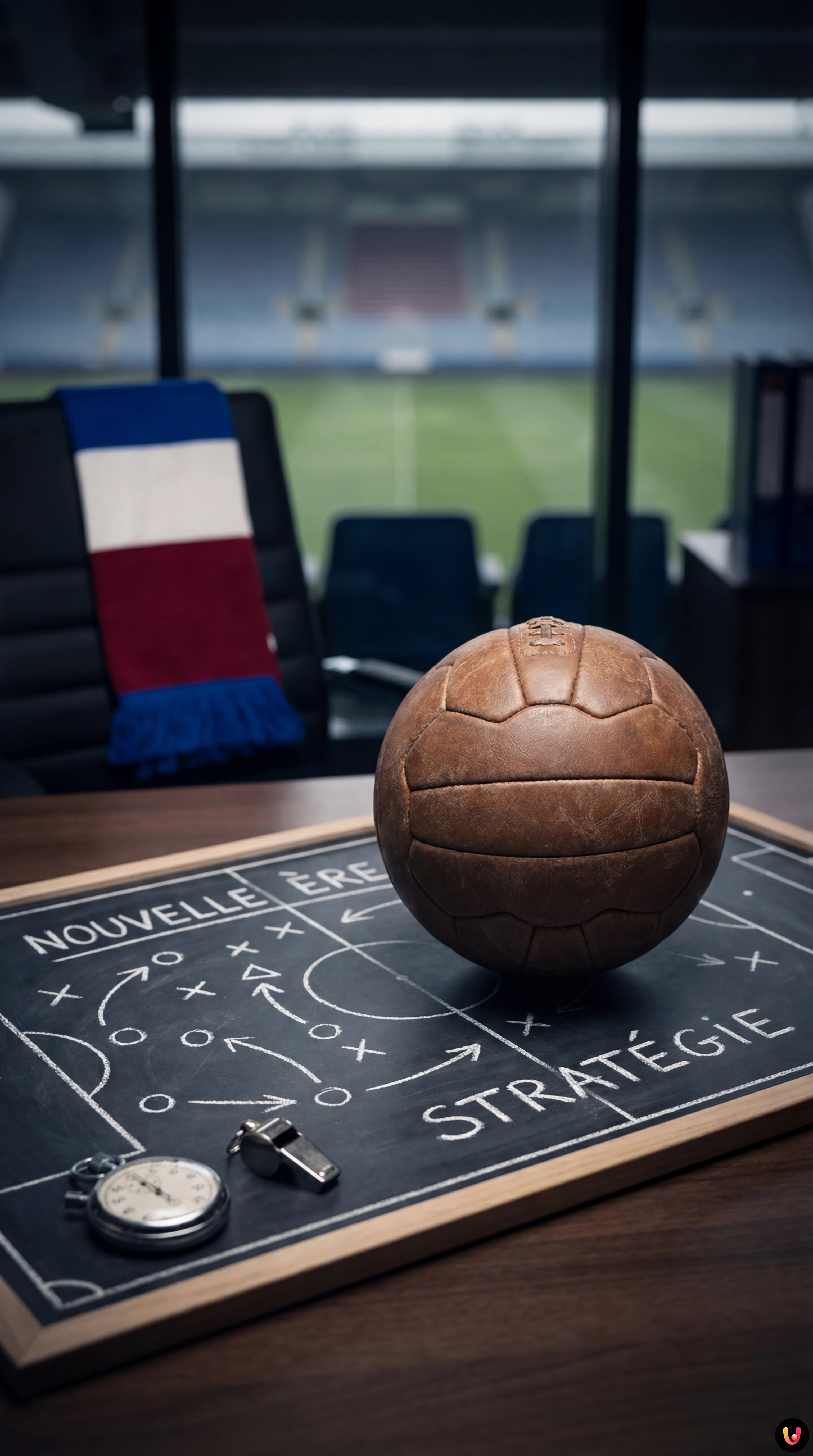 Gary O'Neil, nouvel entraîneur du RC Strasbourg, déterminé en conférence de presse.