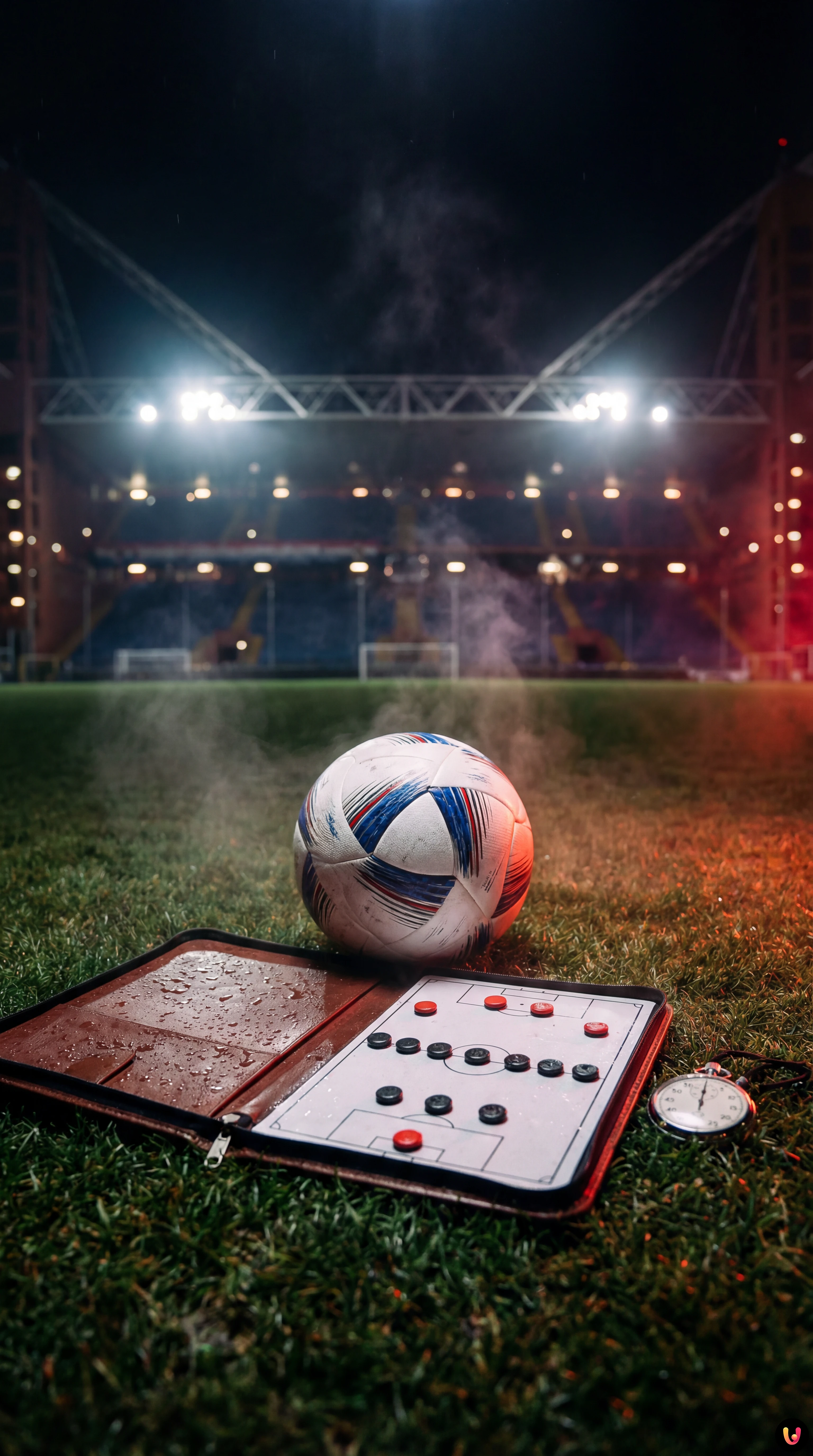 Daniele De Rossi da indicazioni a bordo campo durante Genoa-Cagliari