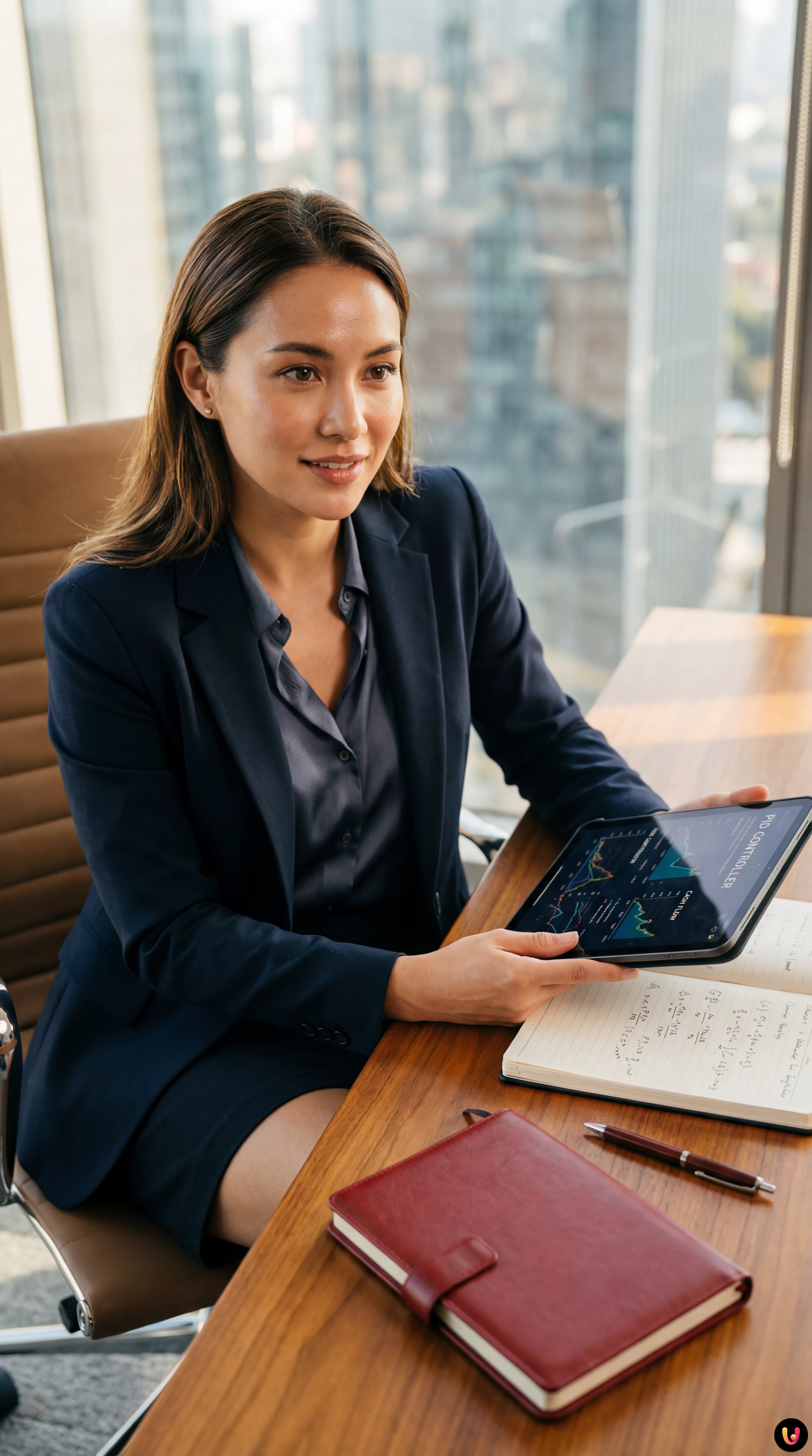 Esquema do sistema PID para o controlo da liquidez e tesouraria empresarial.