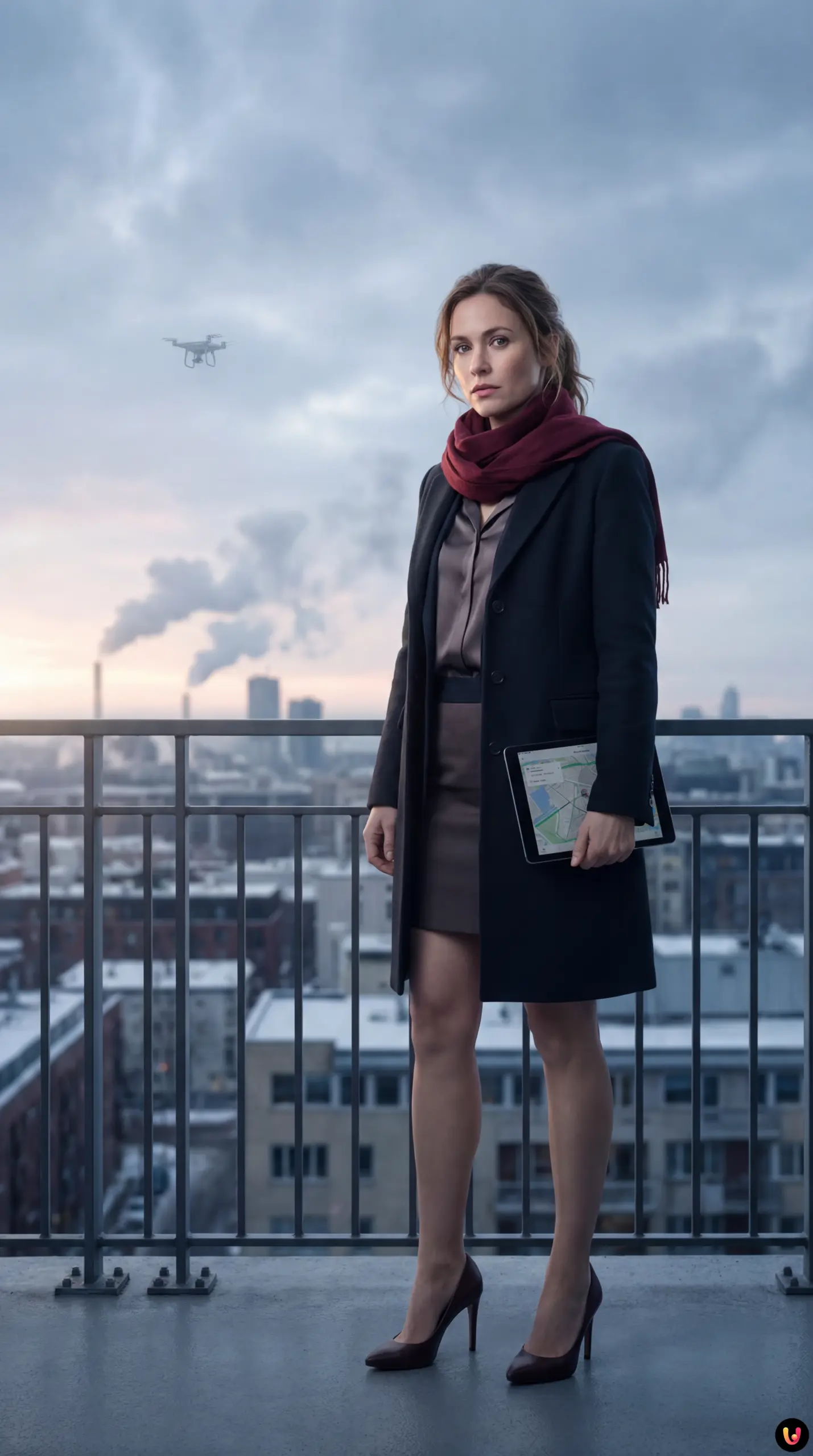 D&eacute;fense anti-a&eacute;rienne interceptant des drones au-dessus de Kiev