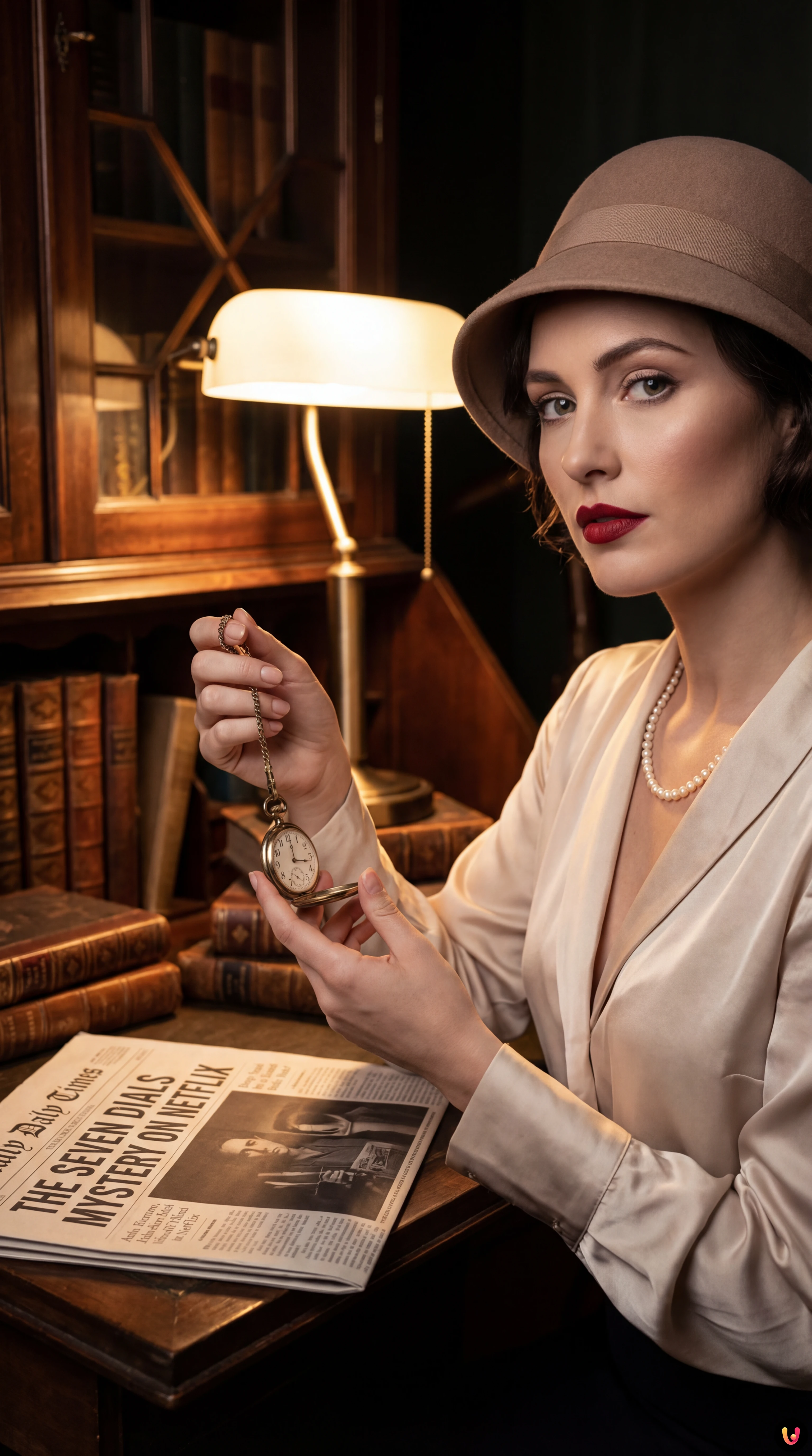 Mia McKenna-Bruce e Helena Bonham Carter nella serie Netflix I Sette Quadranti