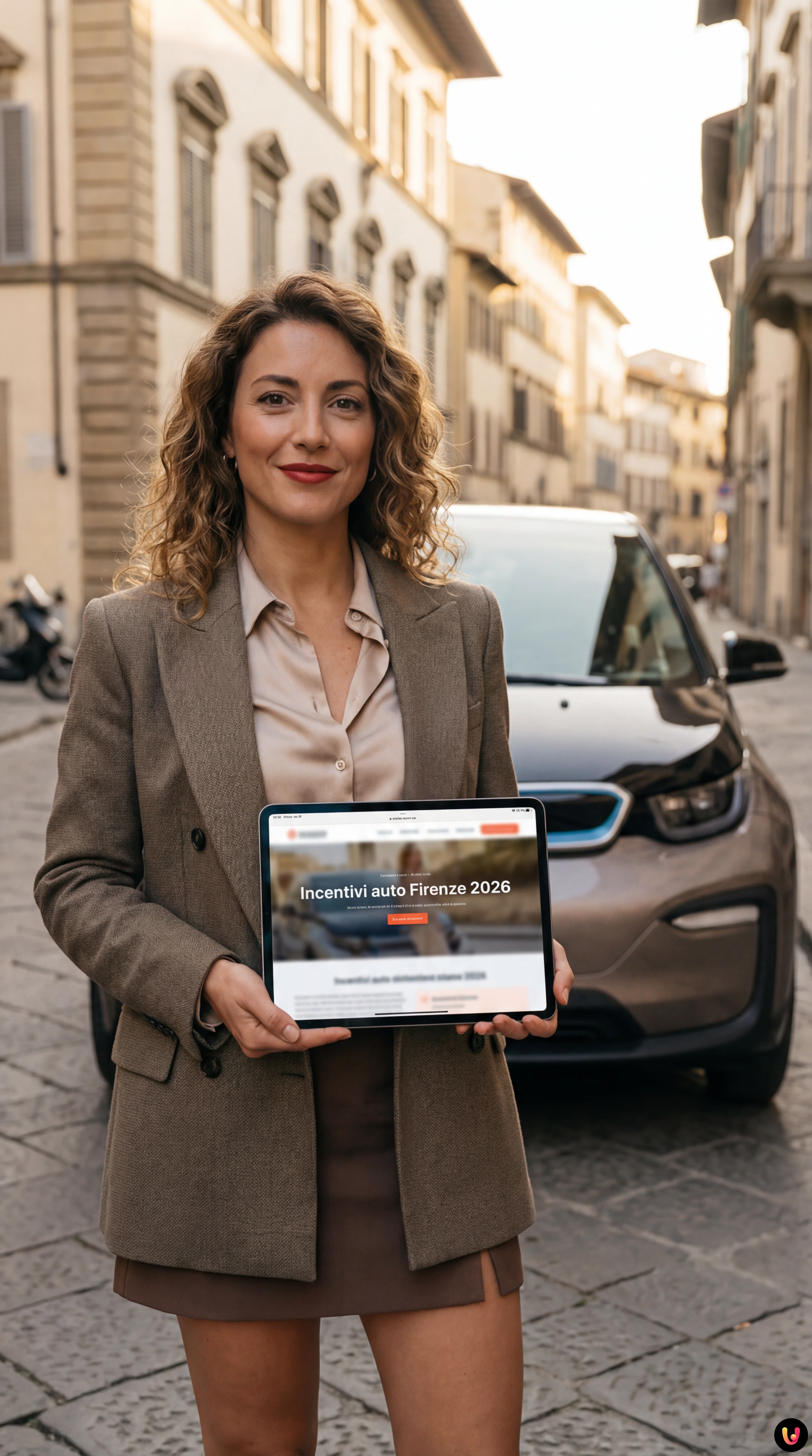 Auto ecologiche circolano nel centro di Firenze per i nuovi incentivi 2026