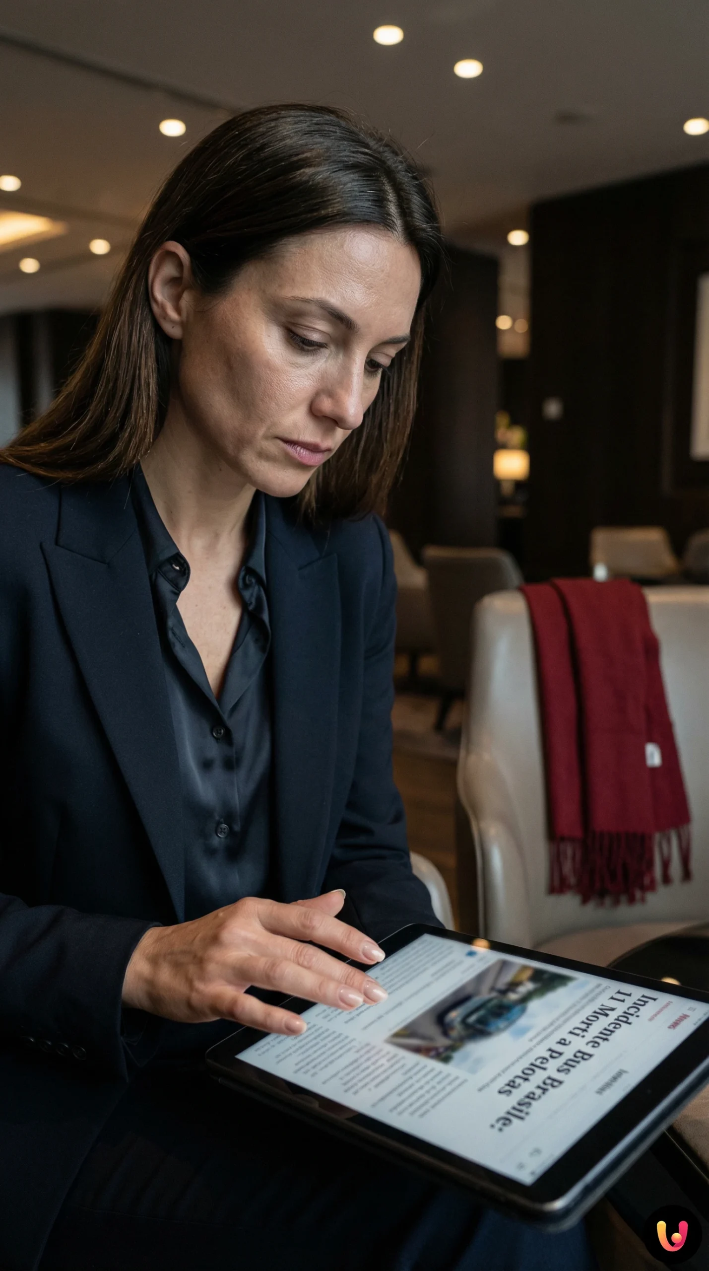 Luogo dell'incidente stradale a Pelotas in Brasile con veicoli distrutti