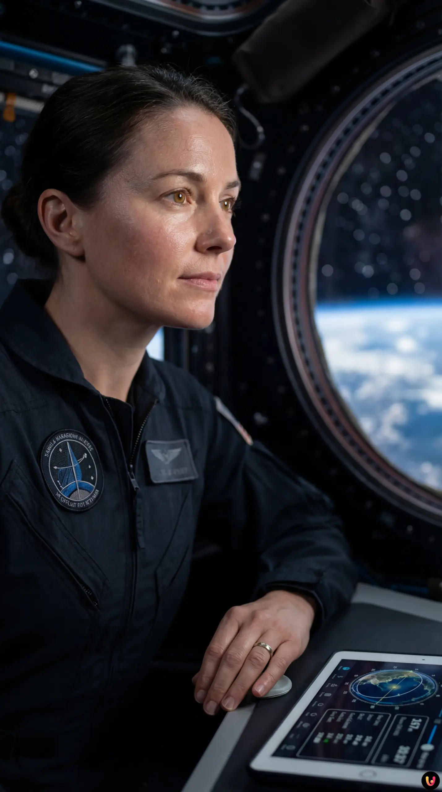 Capsule SpaceX Dragon amarrée à la Station spatiale internationale en orbite terrestre