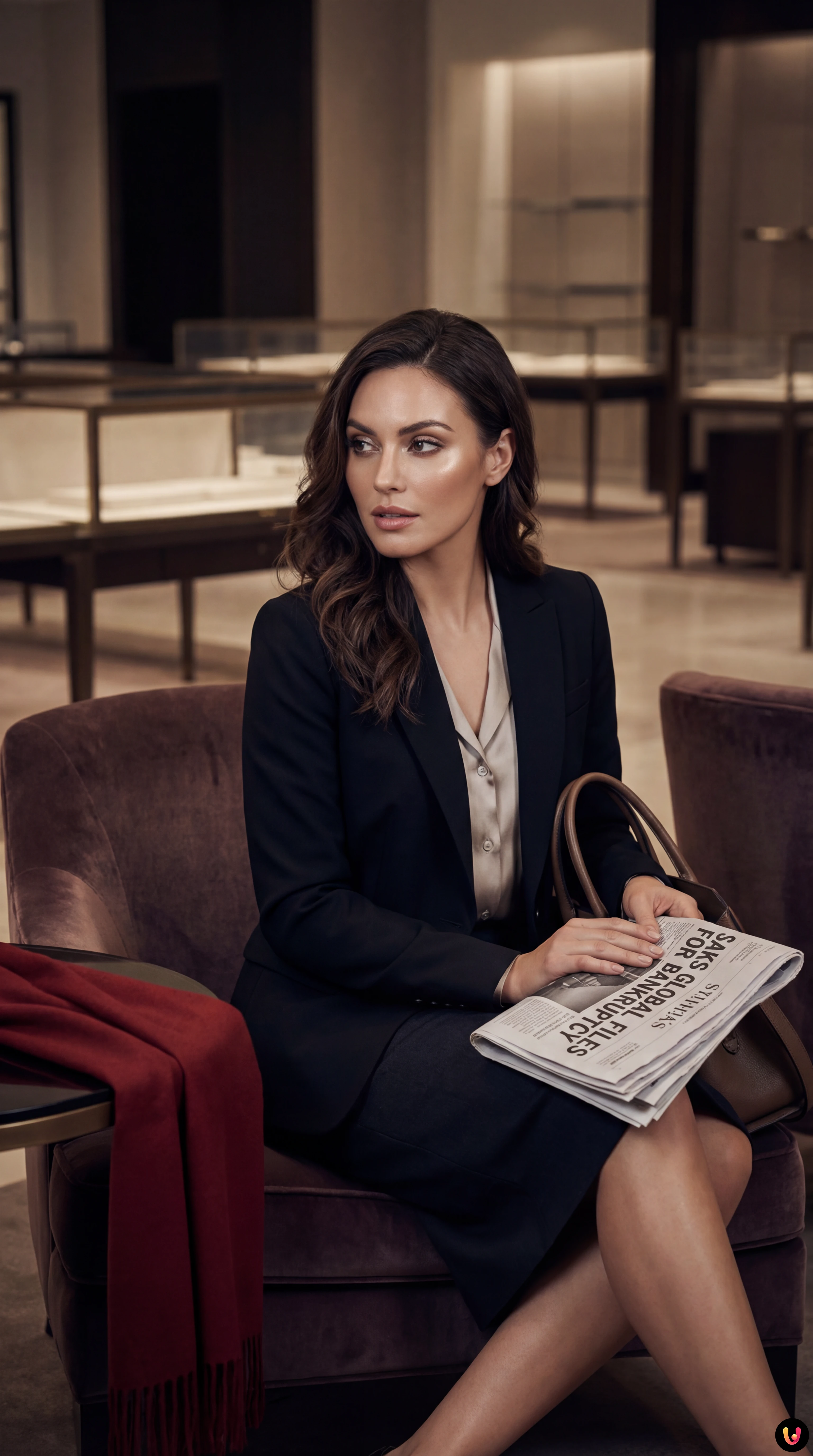 Façade emblématique du magasin Saks Fifth Avenue à New York