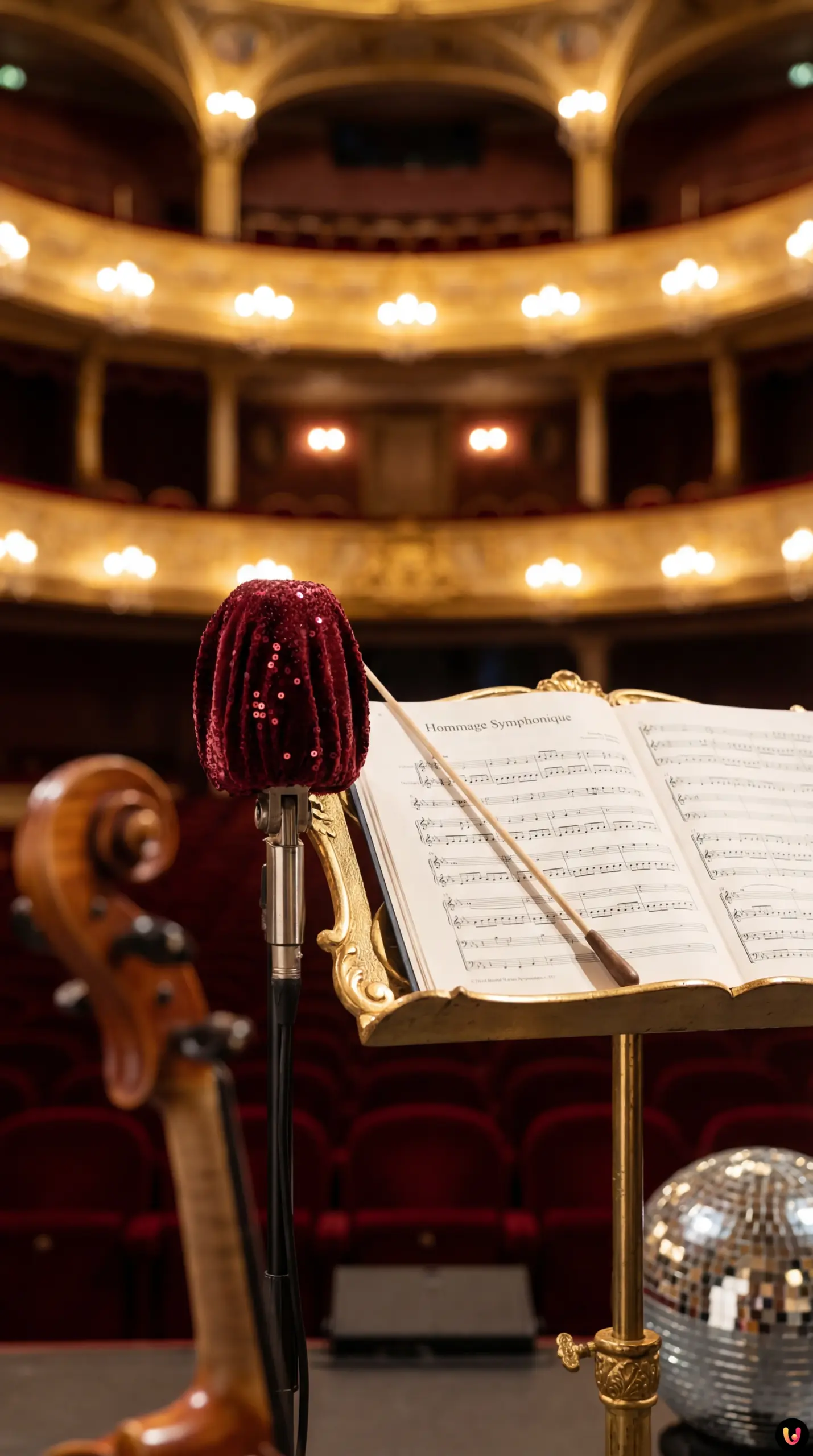 Concert symphonique hommage &agrave; Claude Fran&ccedil;ois &agrave; l'Op&eacute;ra royal de Versailles