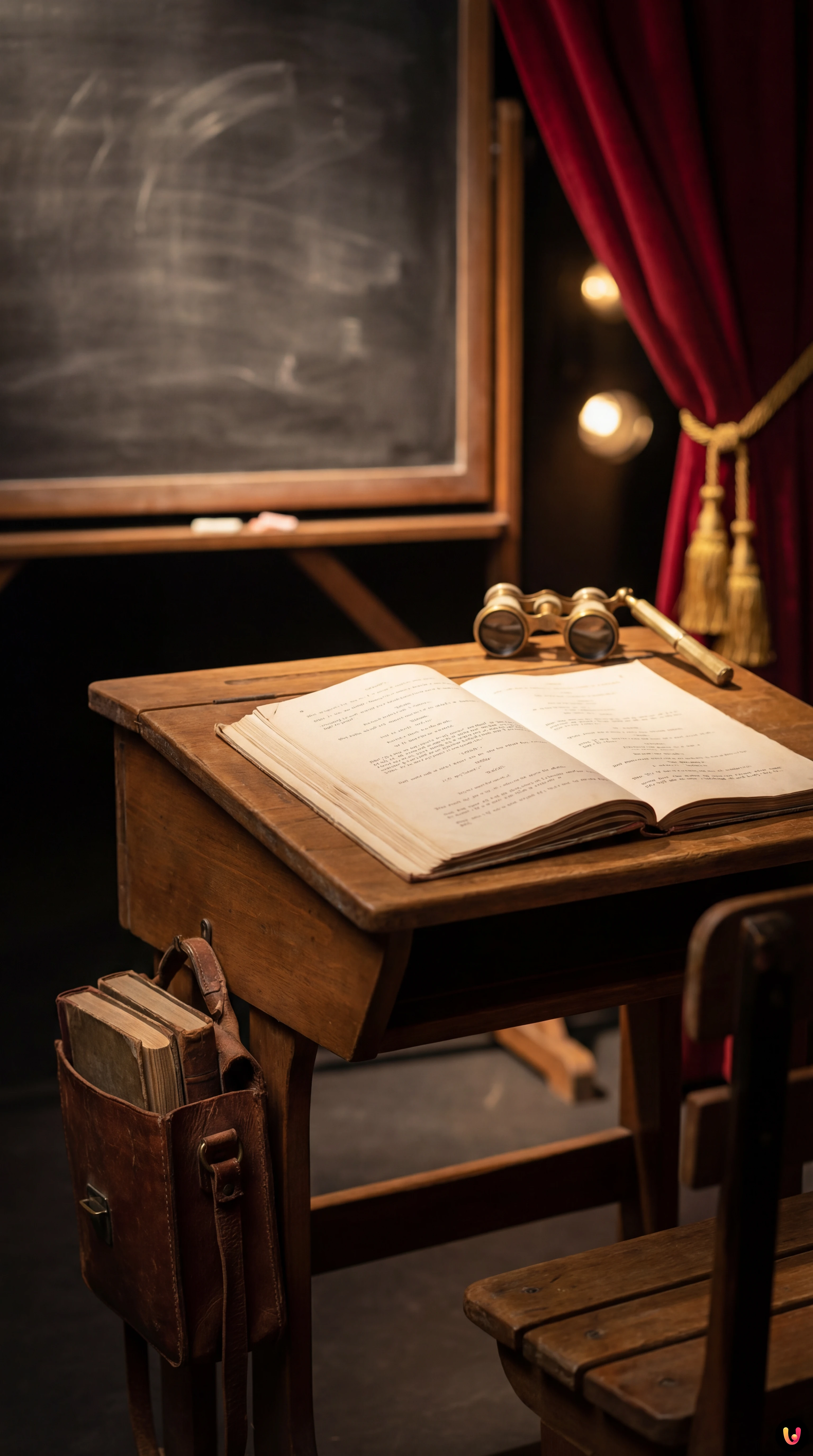 Primo piano dell'attrice Luisa Ranieri nel ruolo della preside Eugenia Carfora