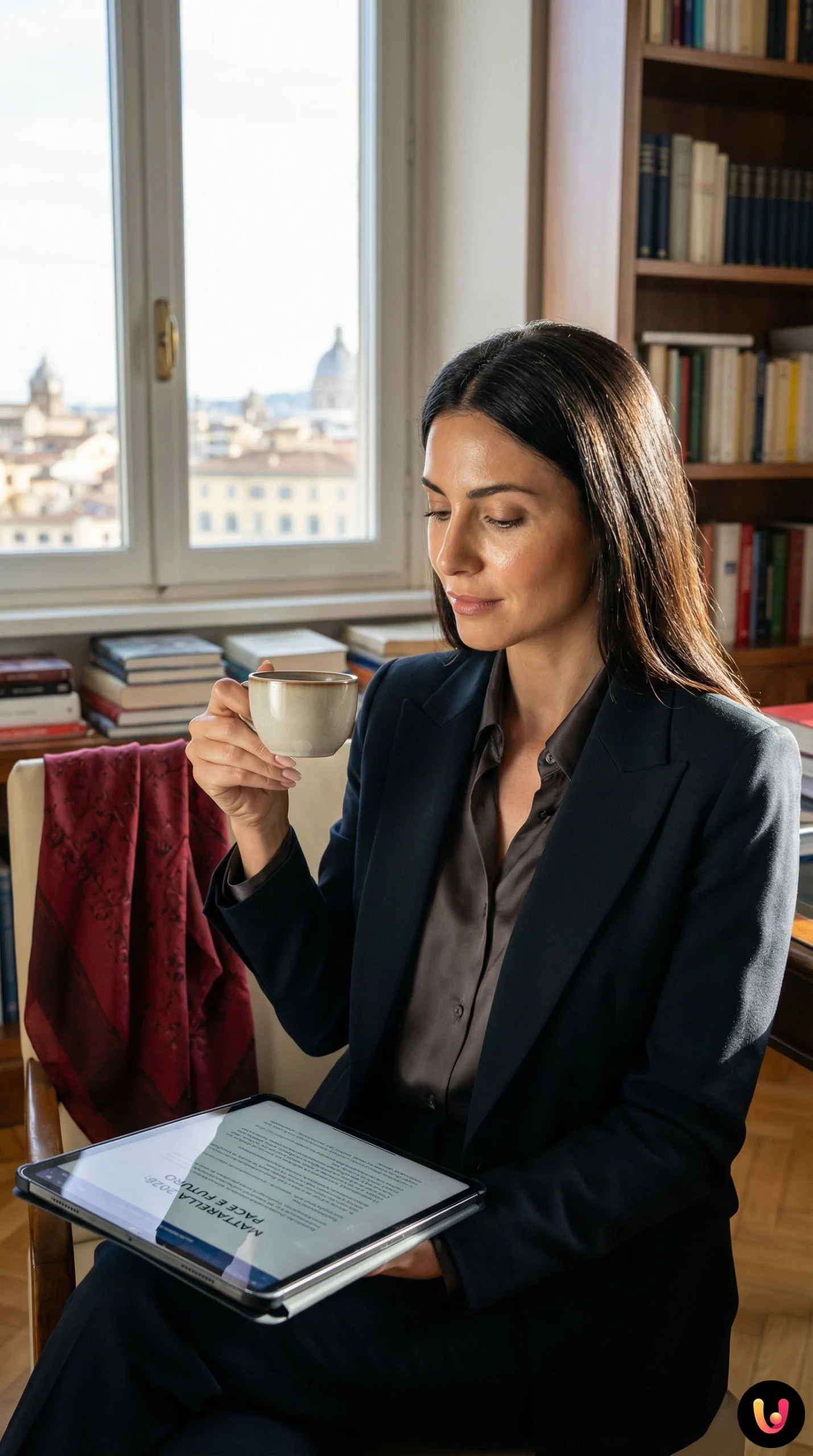 Sergio Mattarella durante il discorso di fine anno al Quirinale.