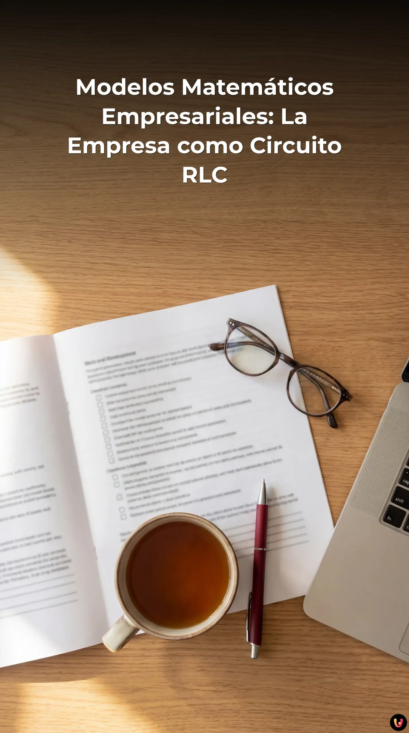 Infograf&iacute;a comparativa entre una empresa fintech y un circuito el&eacute;ctrico RLC