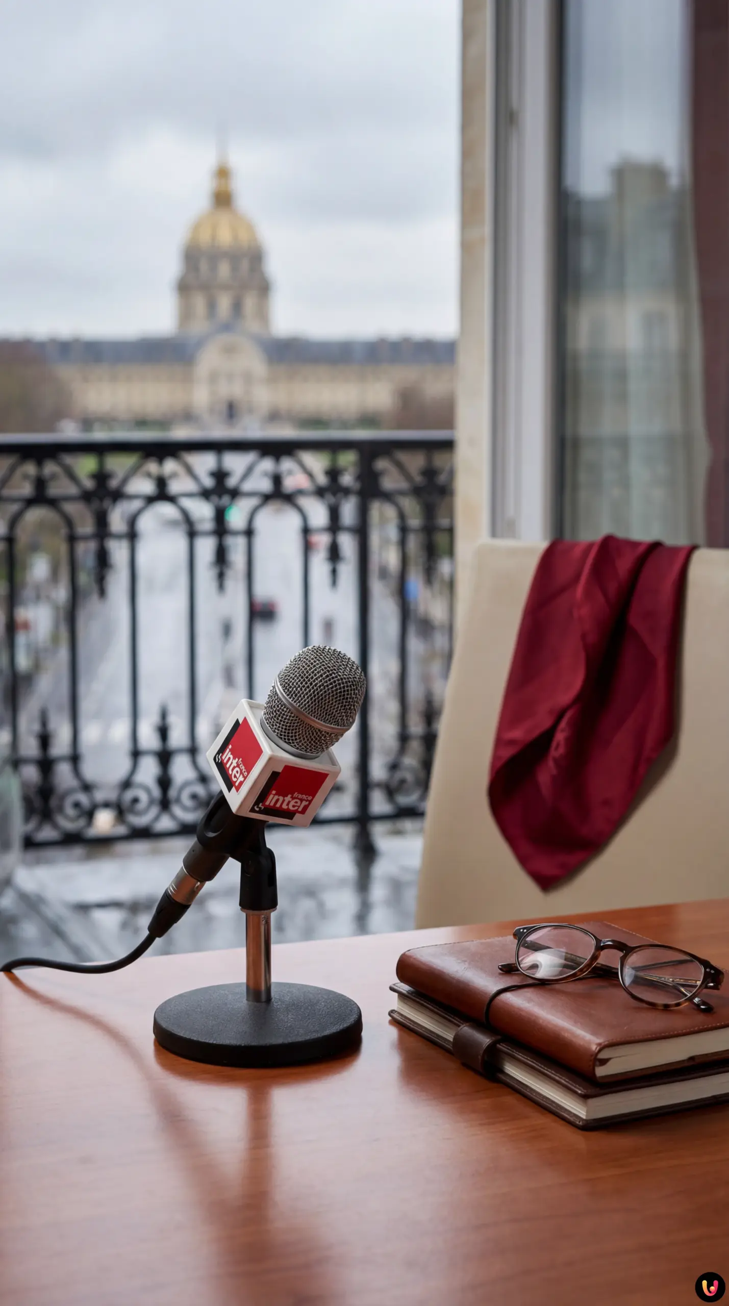 Sarah Knafo au micro de France Inter face à Benjamin Duhamel pour les municipales 2026.