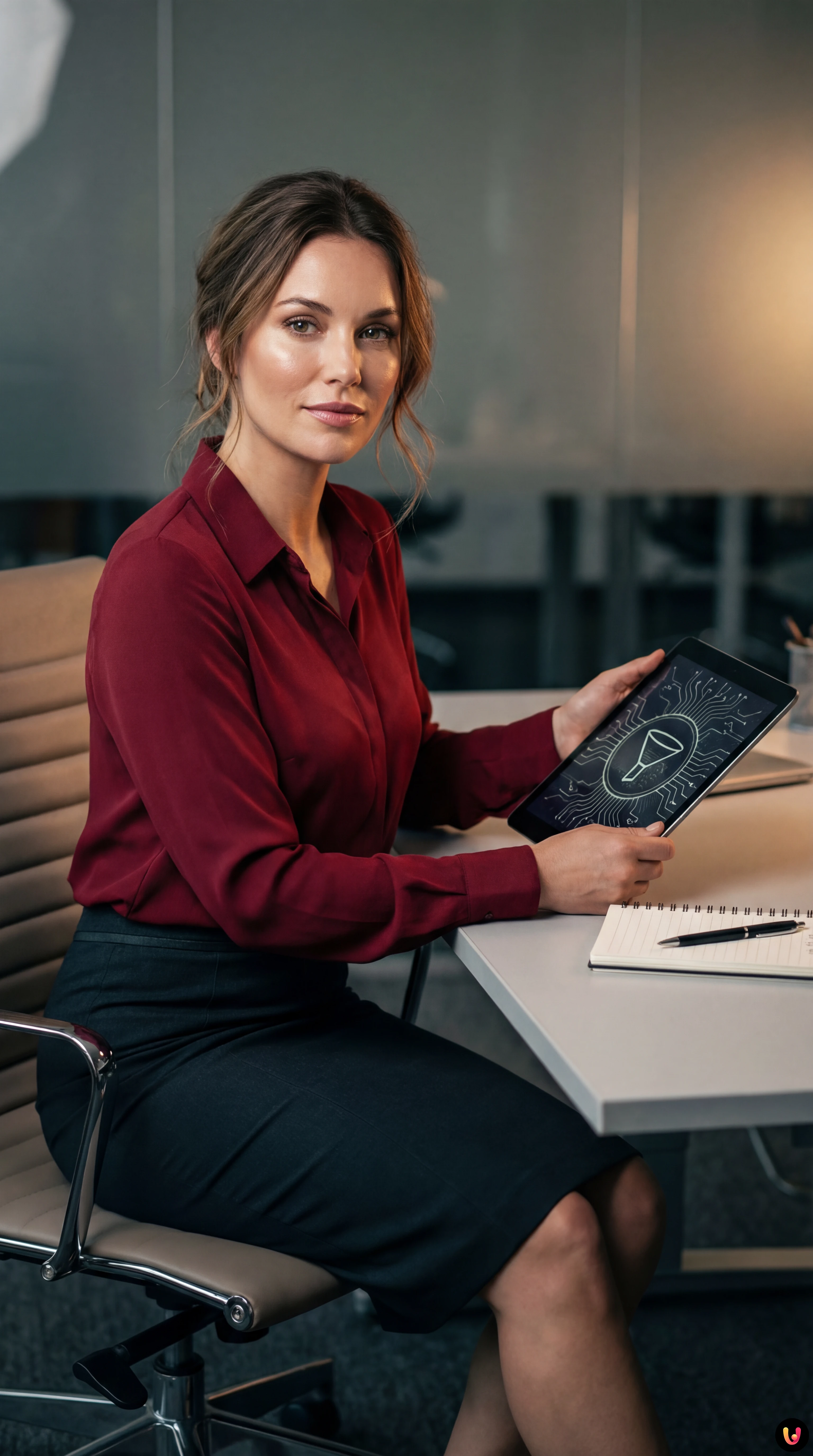 Gr&aacute;fico t&eacute;cnico que compara o funil de marketing a um circuito el&eacute;trico