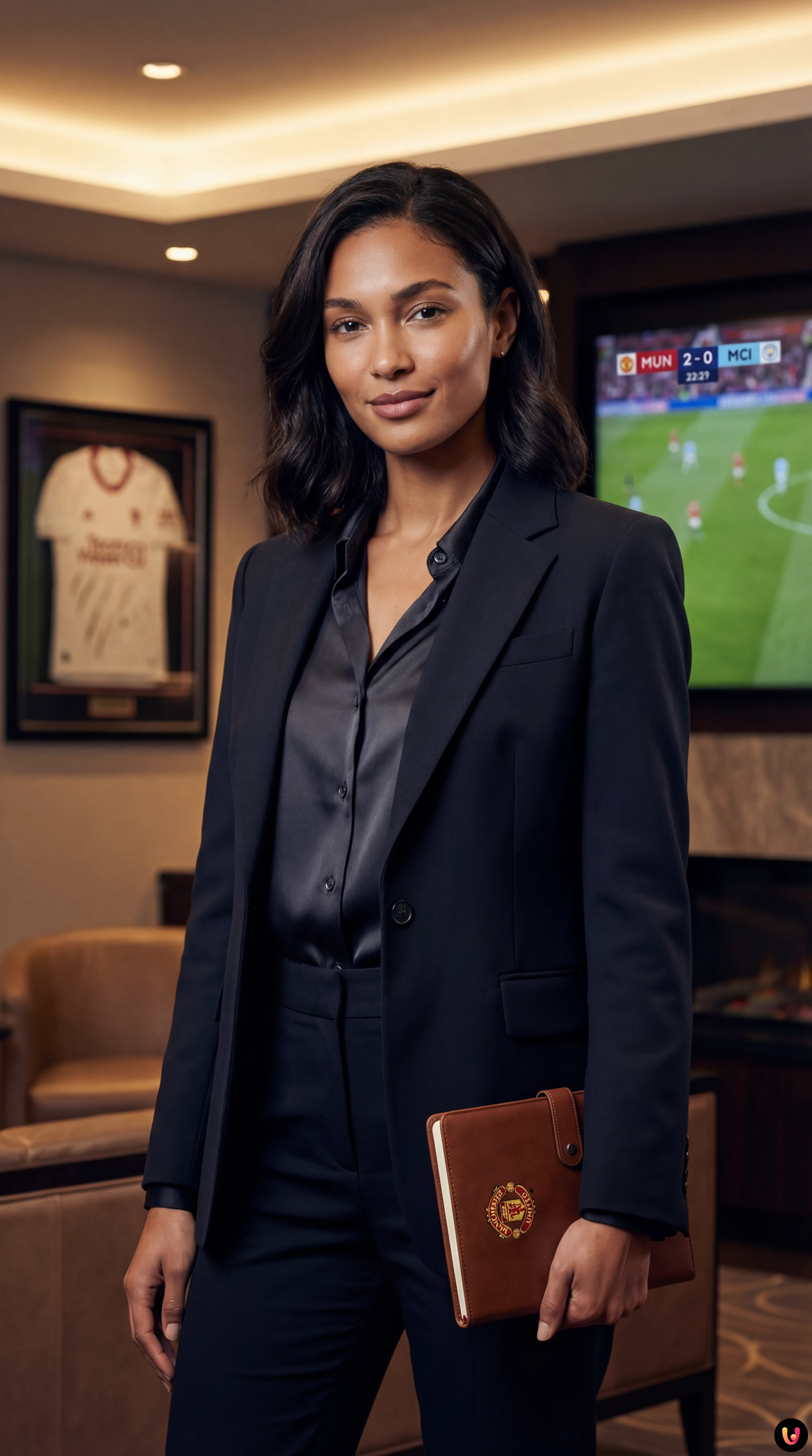 Giocatori del Manchester United esultano dopo il gol nel derby contro il City